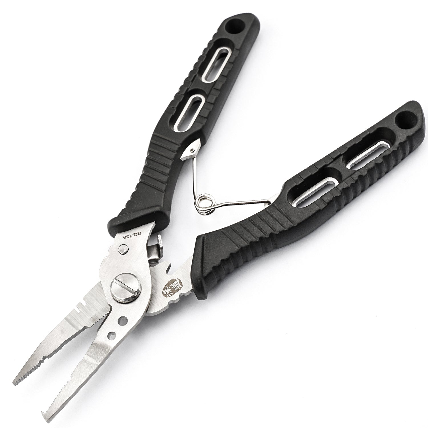 ROCK Fishing Pliers Black (6.3'' 7CR17) GQ-13B