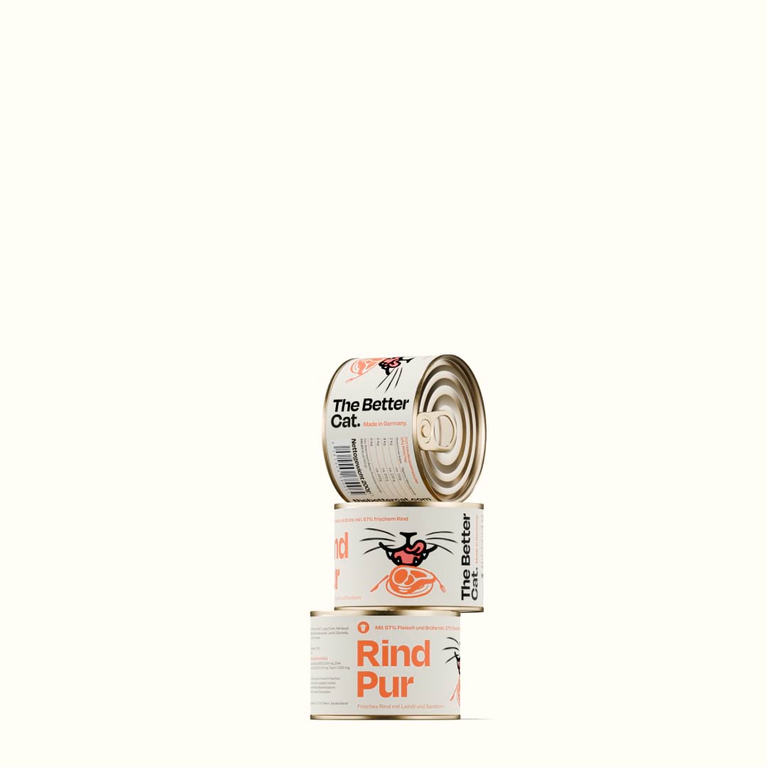 Monoprotein Rind Pur 6x200g Nassfutter