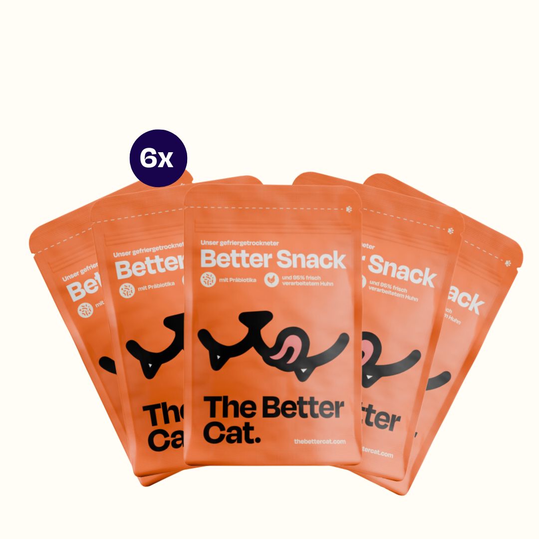 6x50g gefriergetrockneter Hühnersnack 🐔