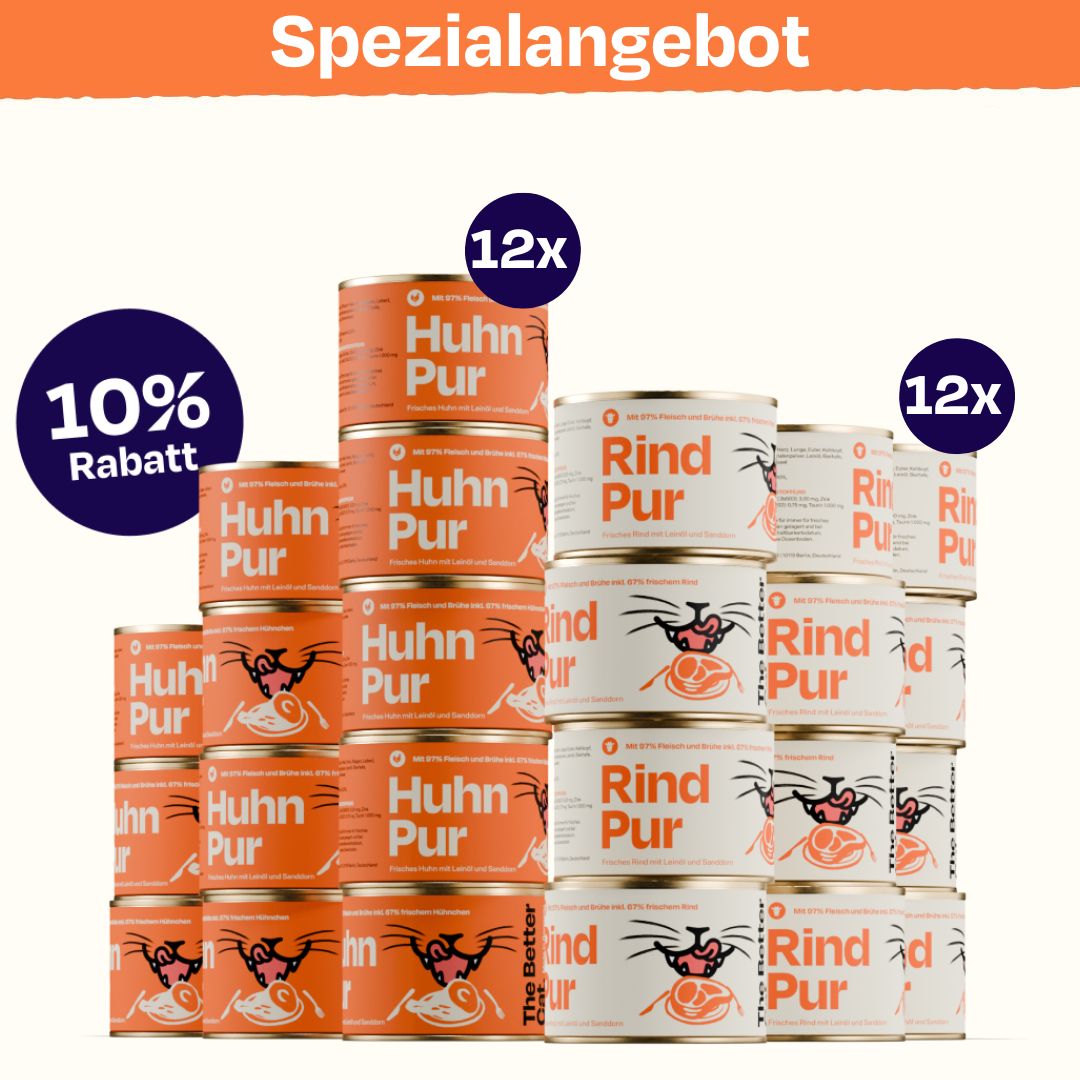 Nassfutter Volumenpaket - Dosen