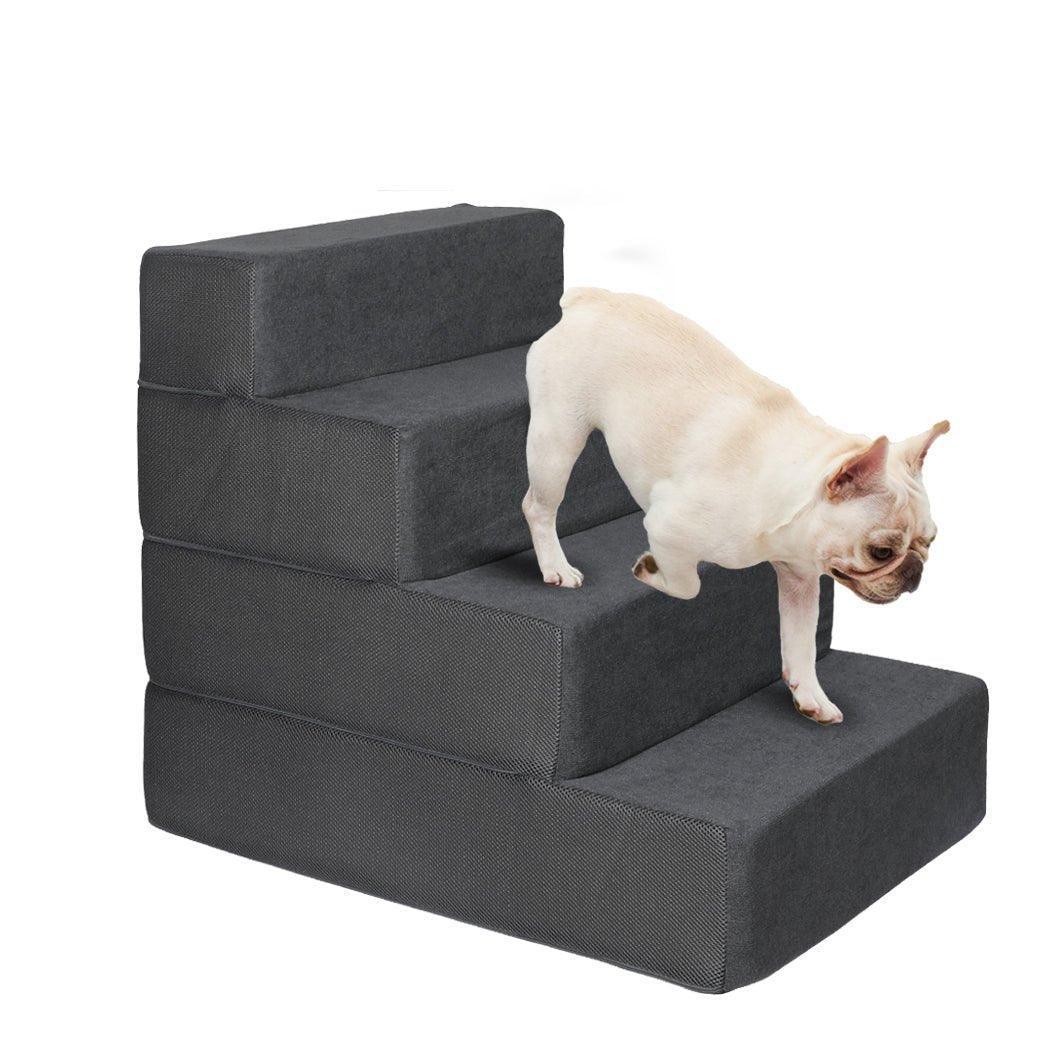 PaWz Detachable Pet Stairs Grey