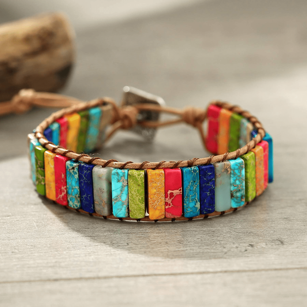 7 chakra healing bracelet-Attract Health