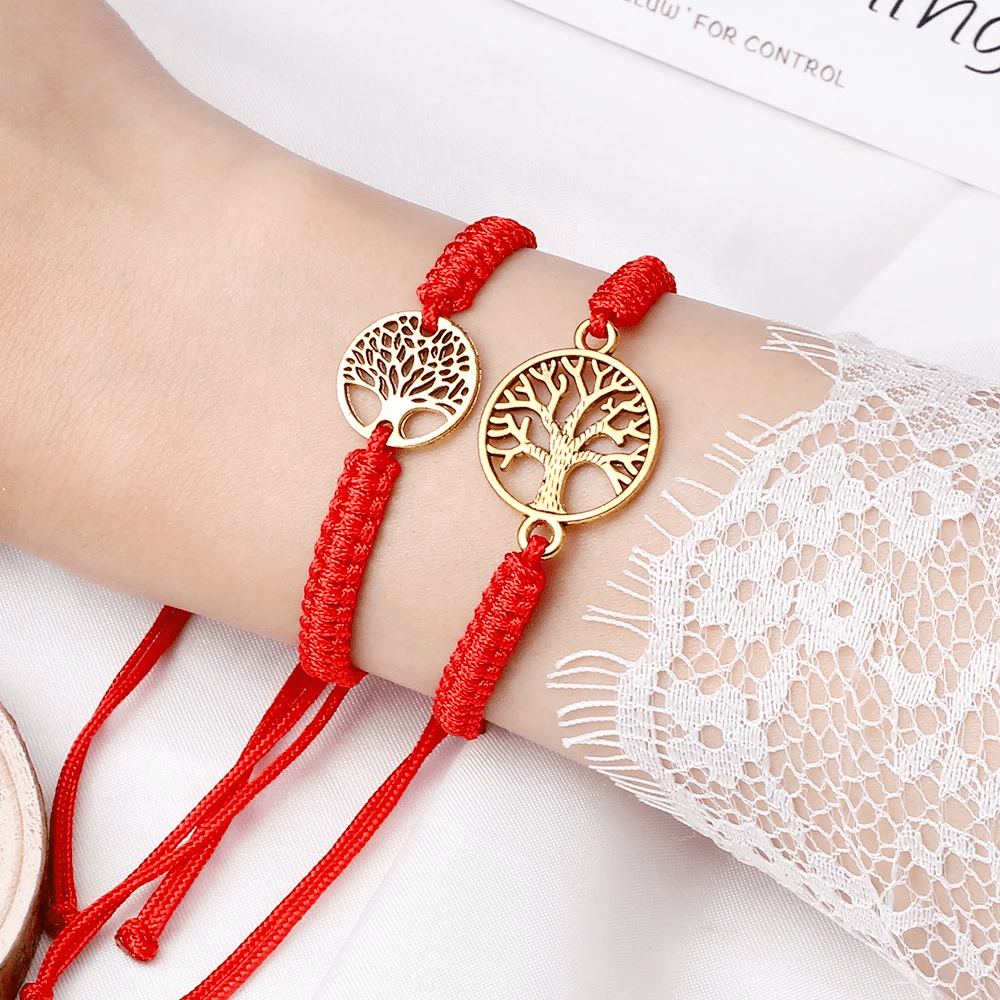Red String Buddhist Bracelet-Luck