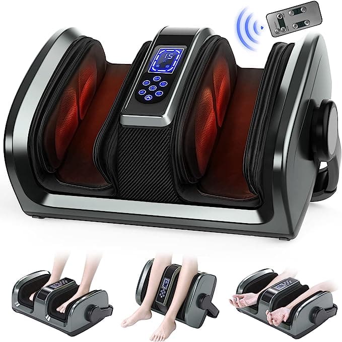 TISSCARE 2024 Upgrade Shiatsu Foot Massager Machine