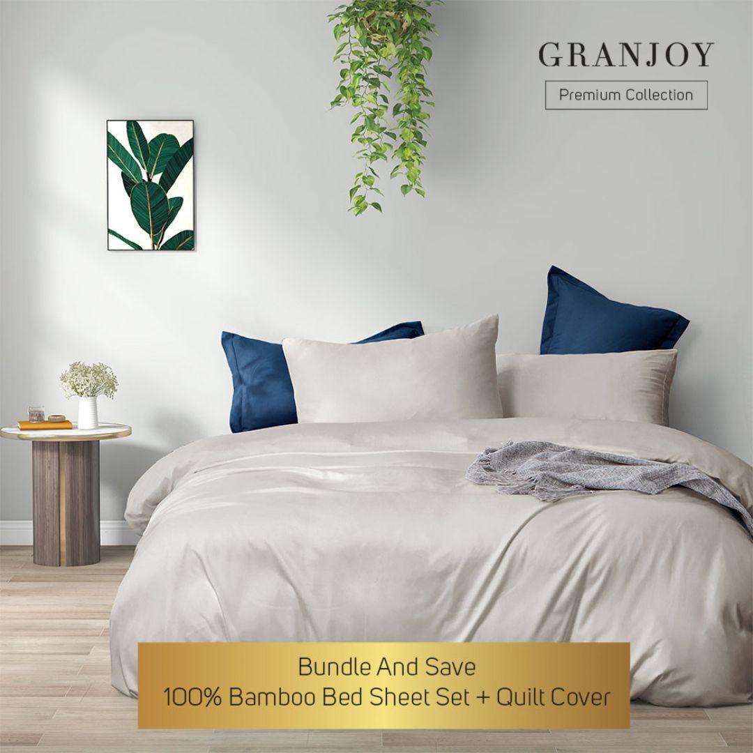 Super Single Bed Sheet And Duvet Cover Set - Bedsheet