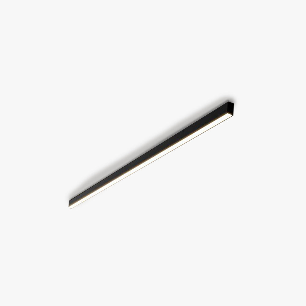 Edge Modern LED Linear Metal Flush Mount Ceiling Light