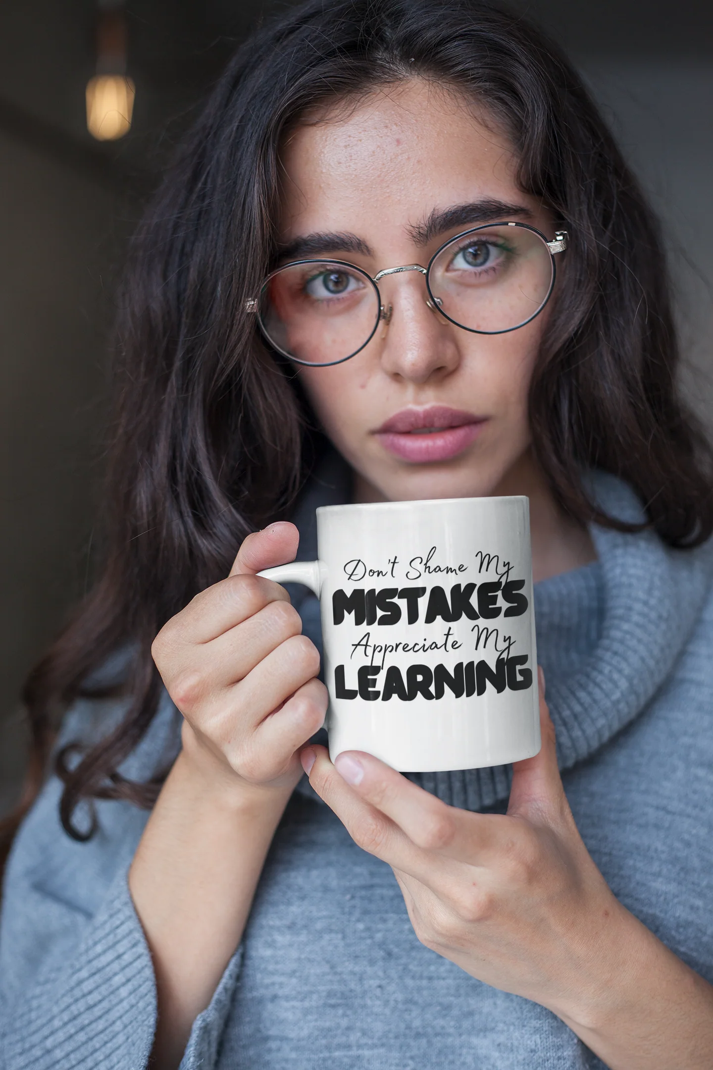 Don't Shame My Mistakes, Appreciate My Learning, Psychological Safety White 11oz Ceramic Mug