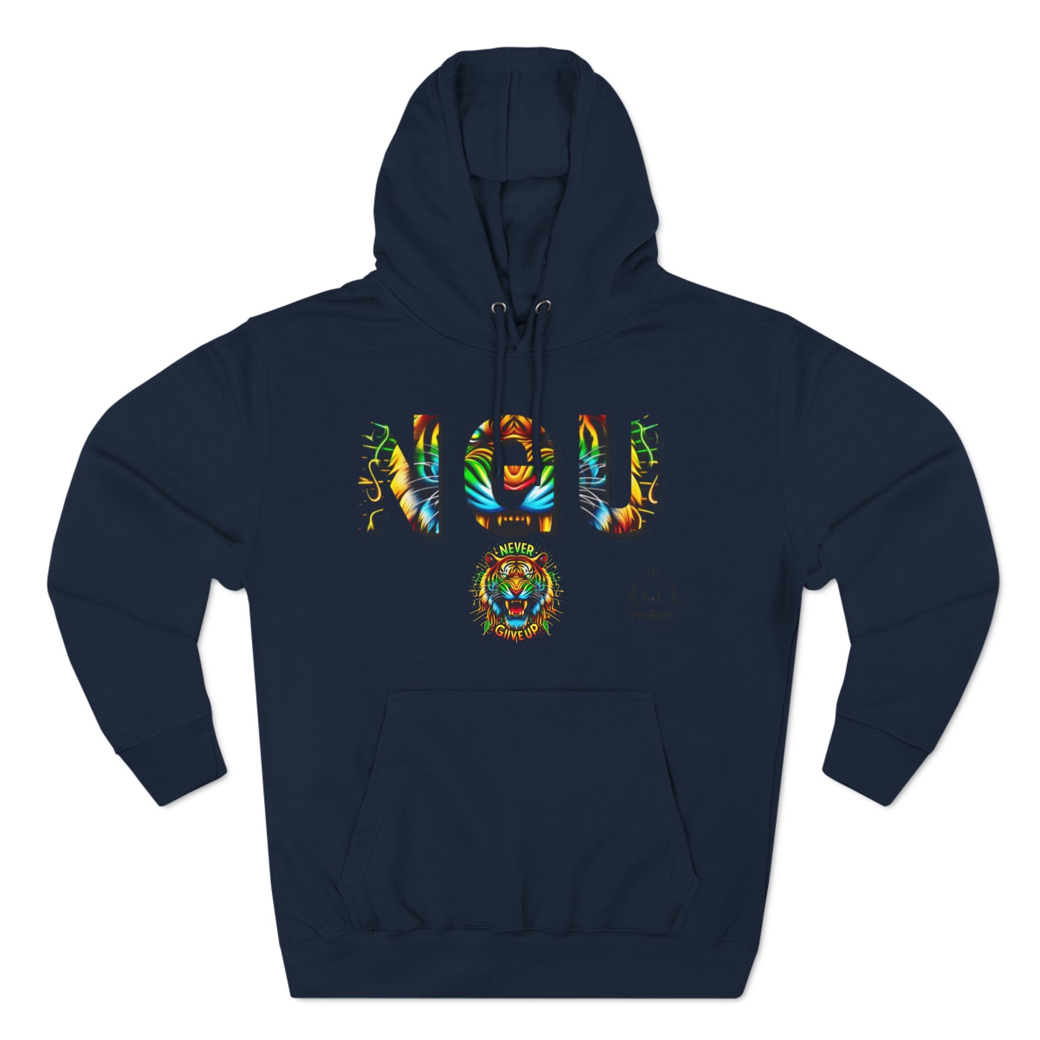 Three-Panel Fleece Hoodie NGU Style