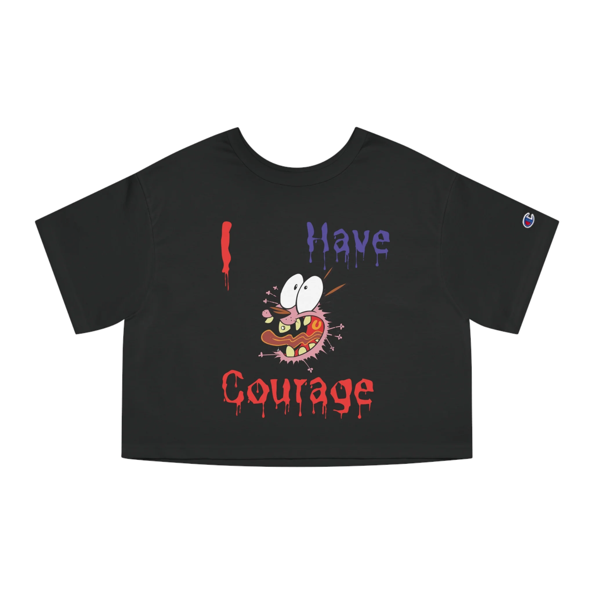 Champion Women's Heritage Cropped T-Shirt I Have courage