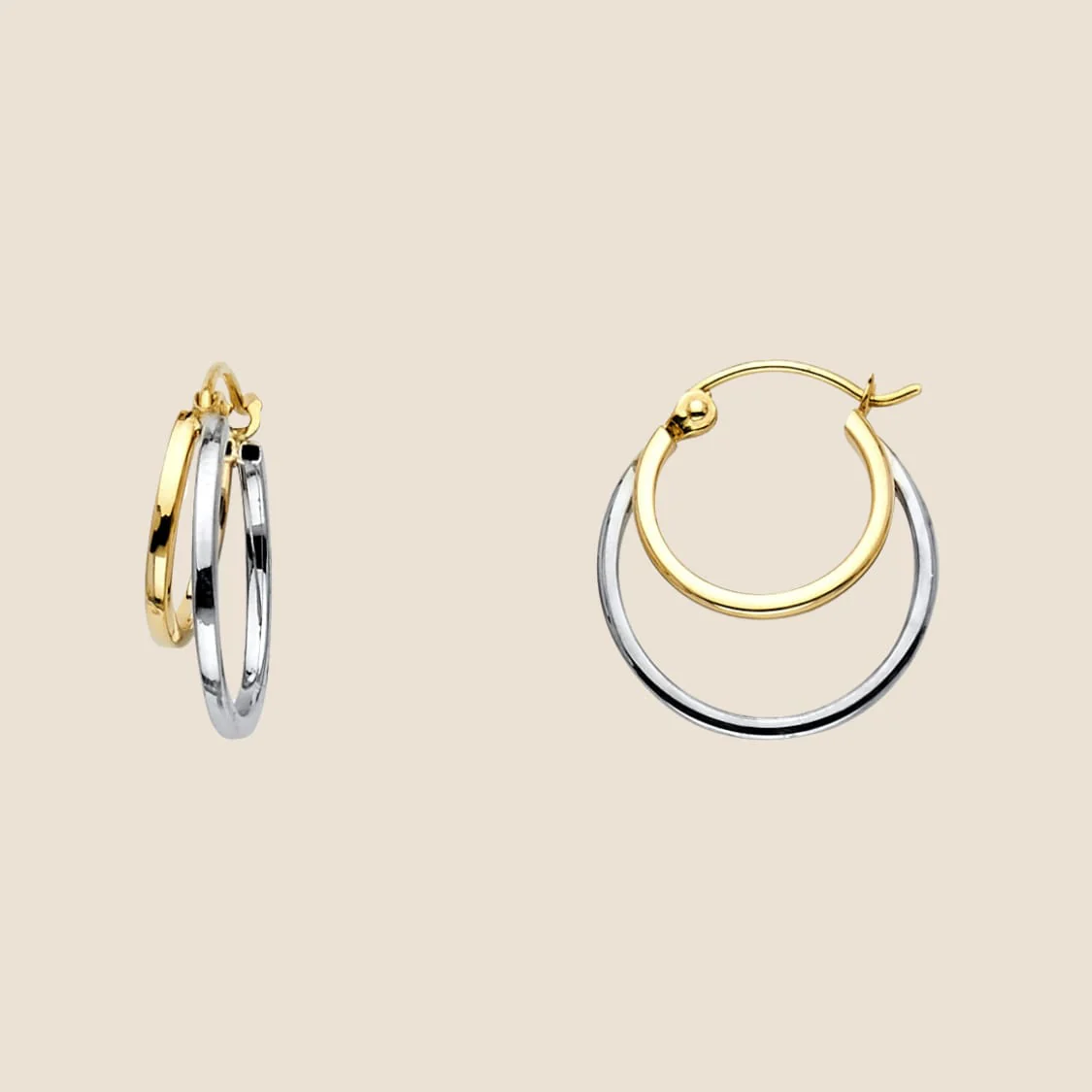 Double Hoop Earrings