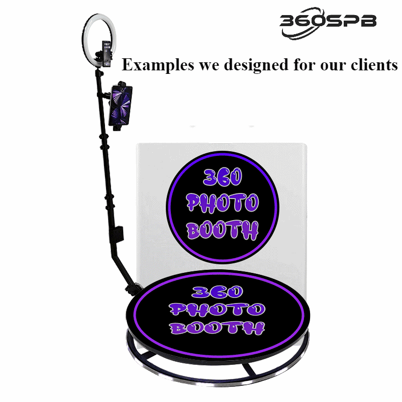 360SPB 360 Photo Booth Custom logo