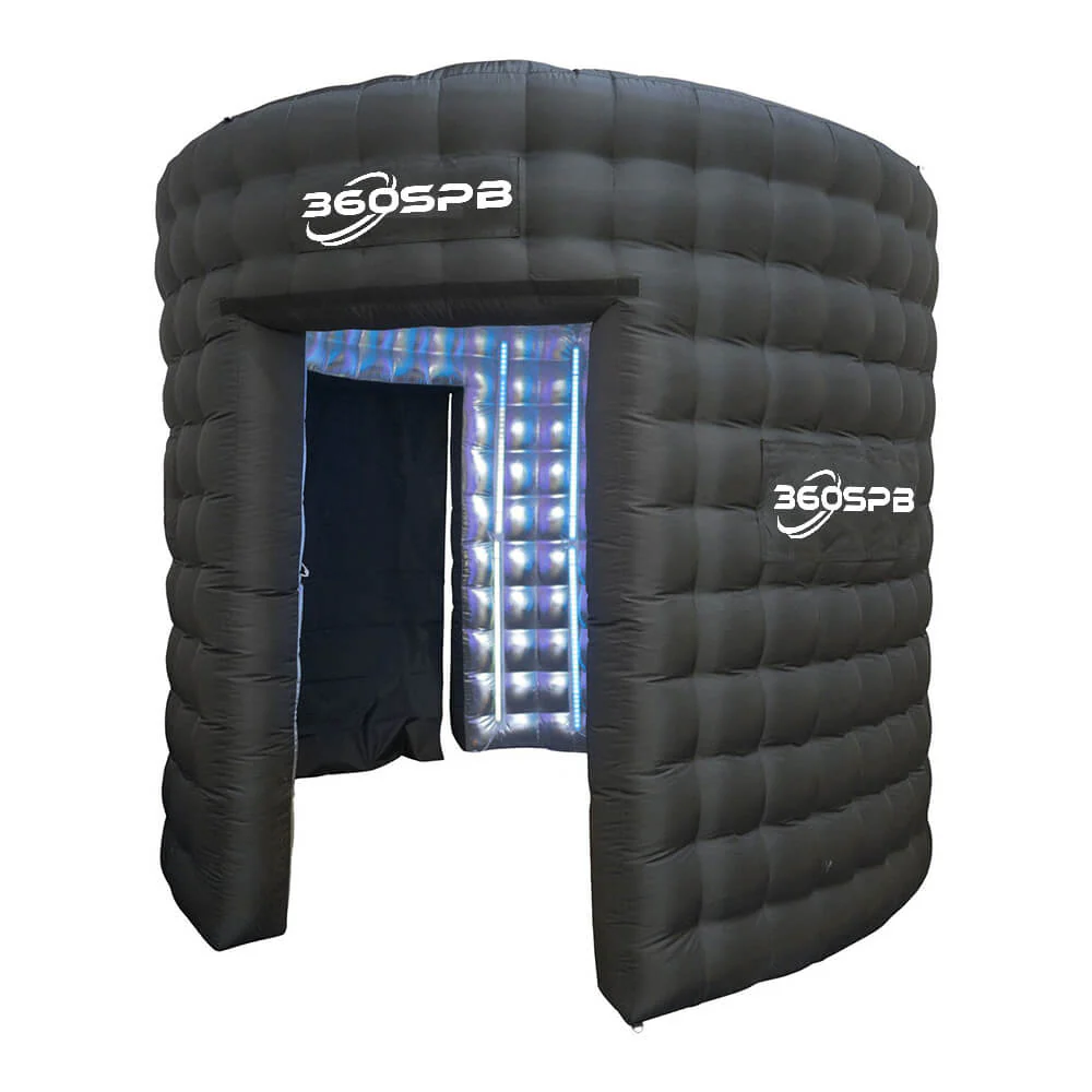 360SPB RIE5 Round Inflatable LED 360 Photo Booth Enclosure For Events & Parties(USA Large Stock)