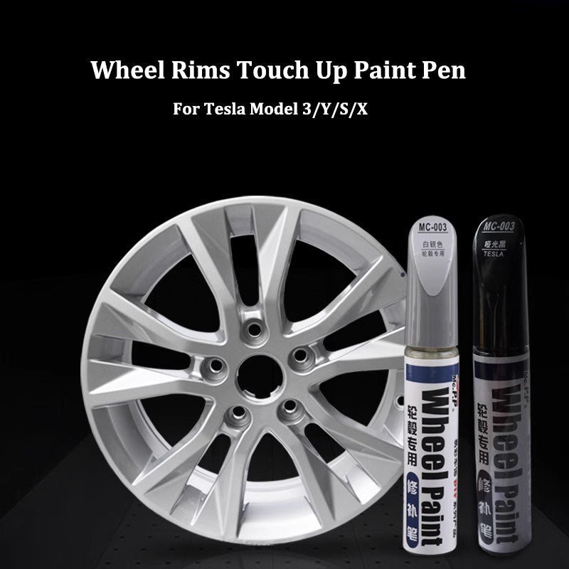 Wheel Rims Touch Up Paint Pen DIY Curb Rash Repair For Tesla Model 3/Y/S/X