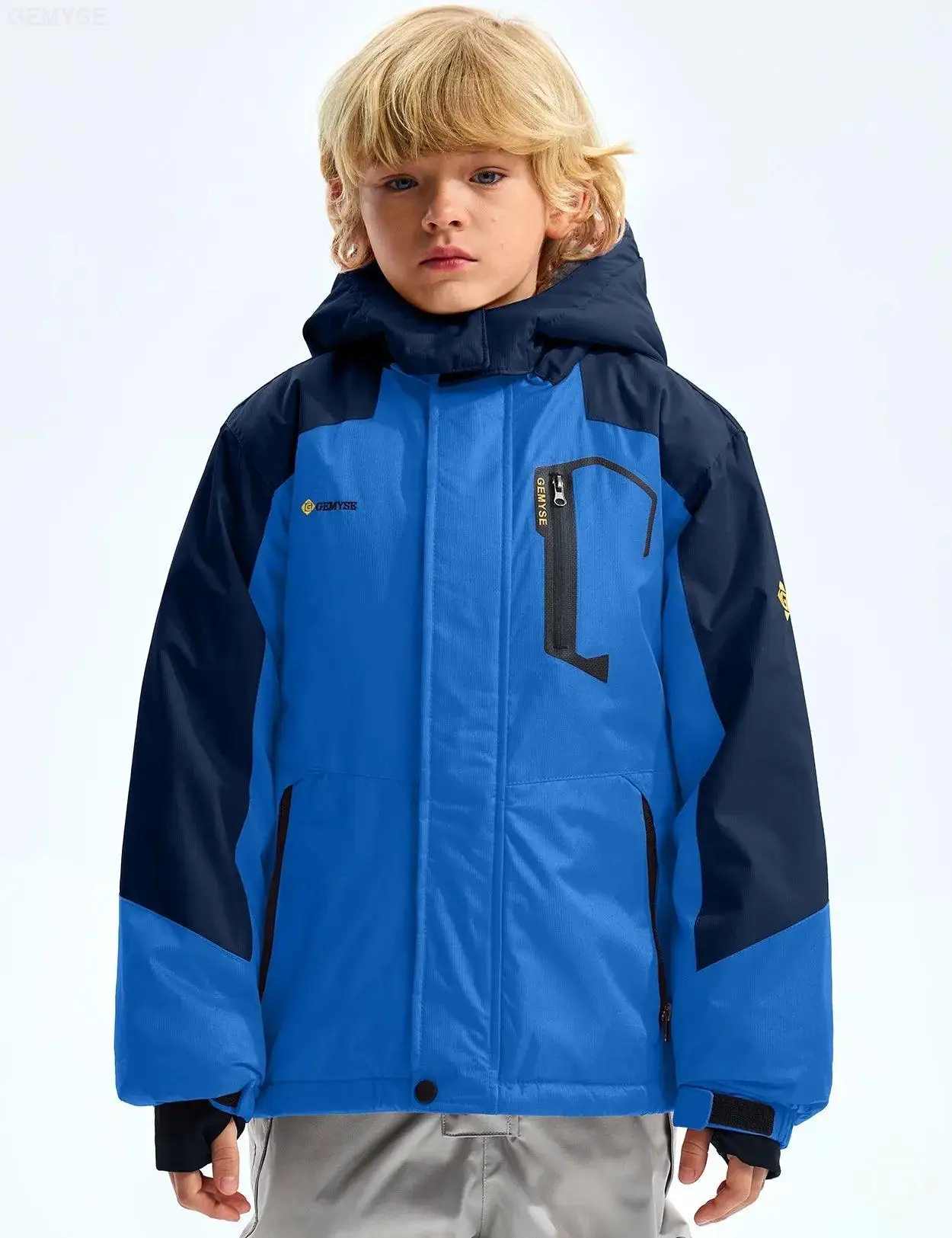 Boy's Waterproof Winter Ski Jacket