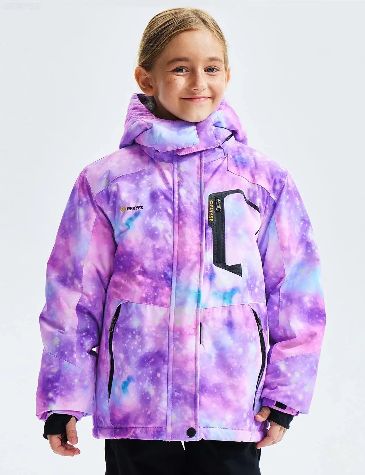 Gemyse Girl Hooded Snowboard Jacket