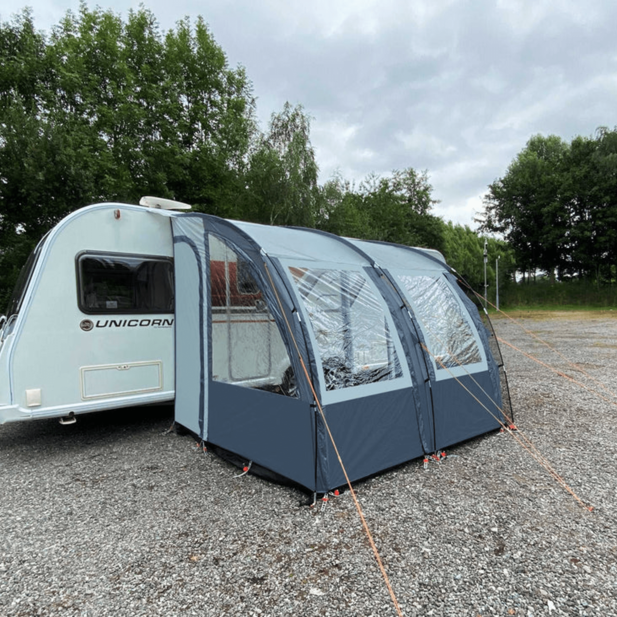 Unikka Weekender Fiberglass Caravan Awning