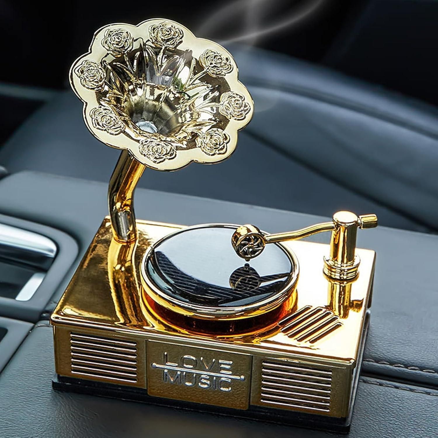 Car Vintage Phonograph Record Player