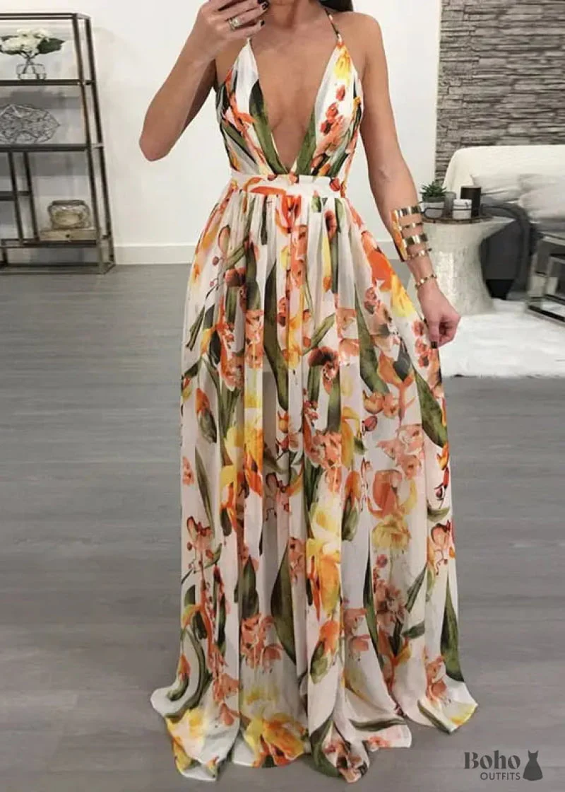 Boho Maxi Dress Zari