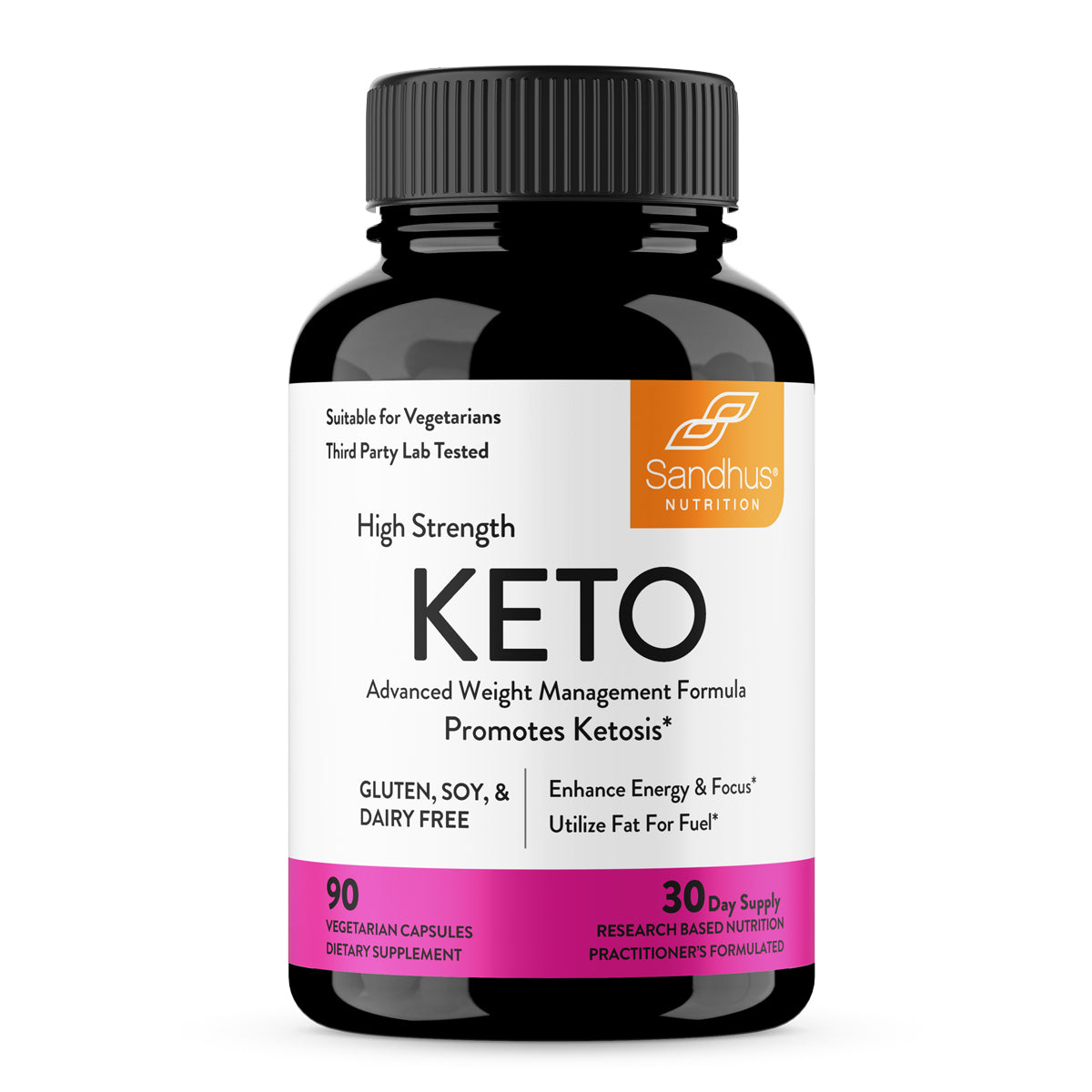 Keto Vegetarian Capsules 90 Ct