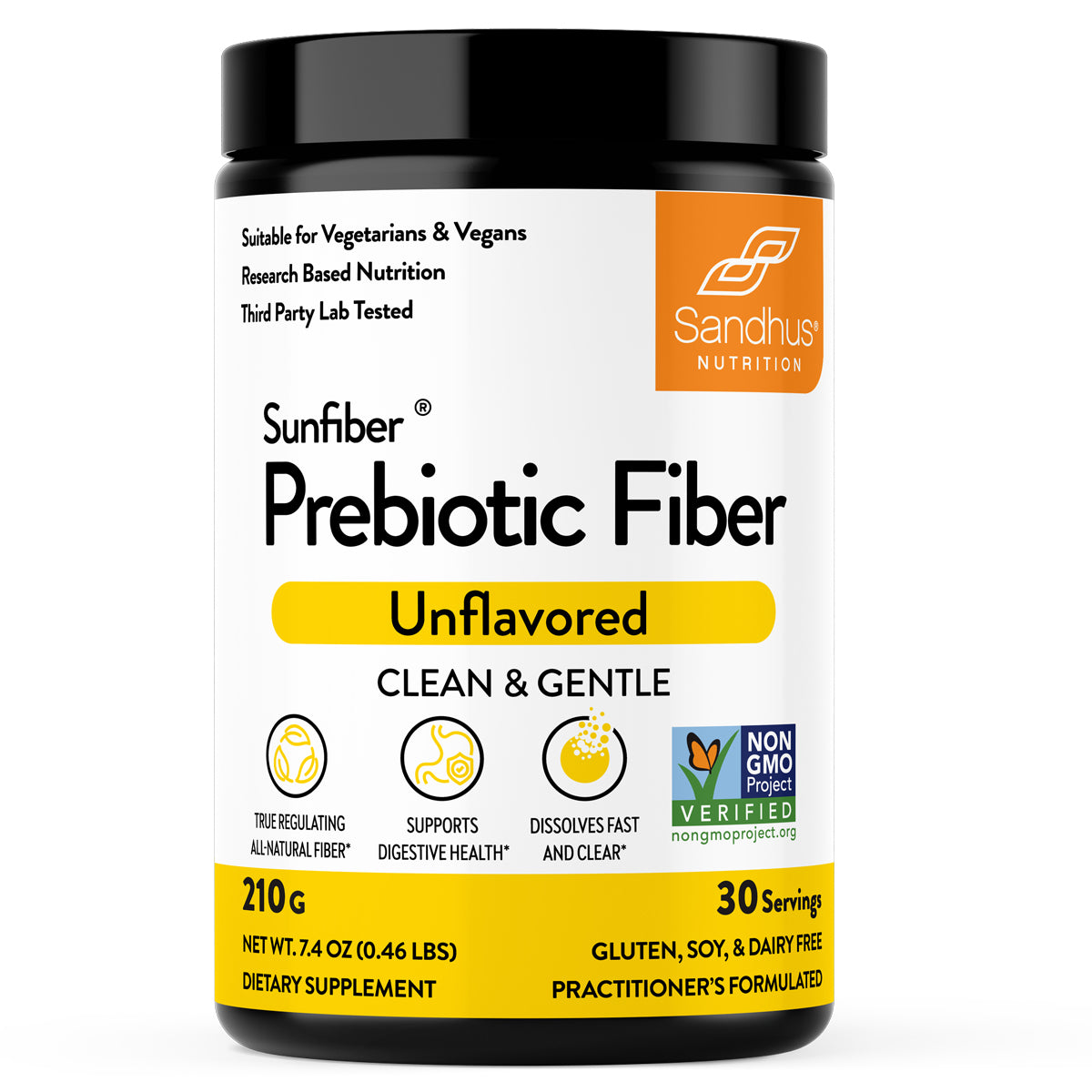 SunFiber® Prebiotic Fiber Powder 0.46 LBS