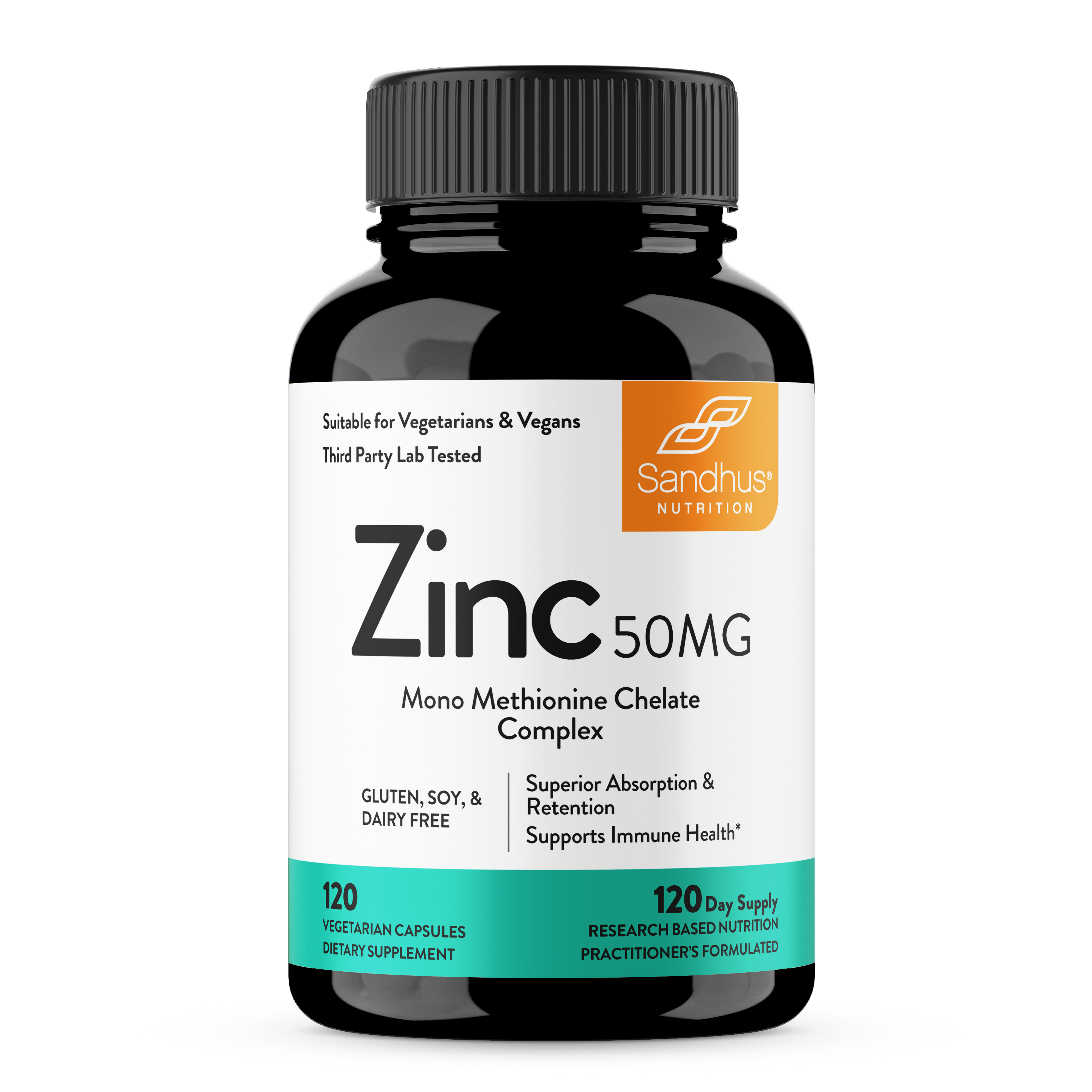 Zinc 50 mg Capsules 120 Ct