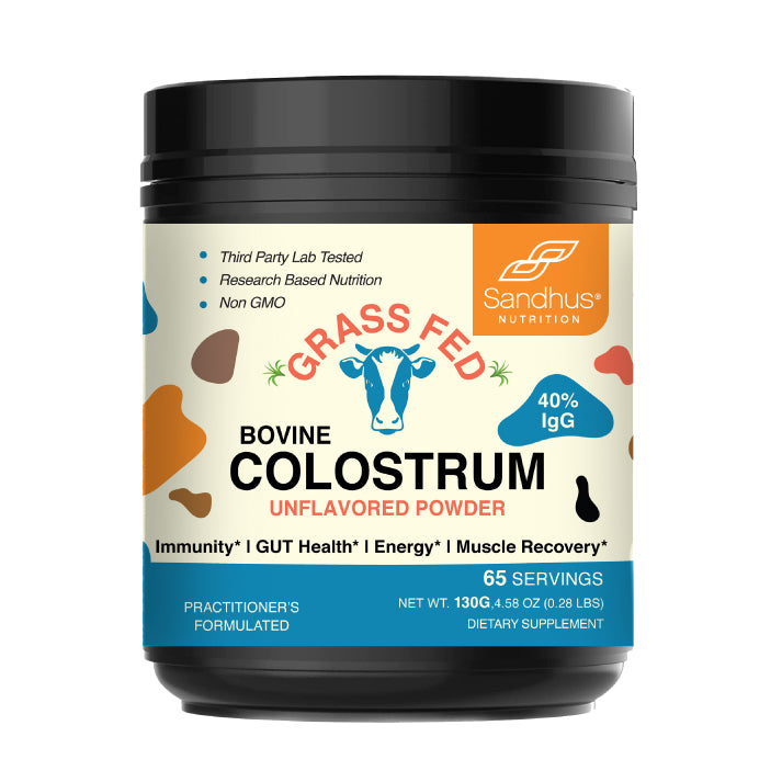 Bovine Colostrum 40% IgG Powder 0.28 LBS