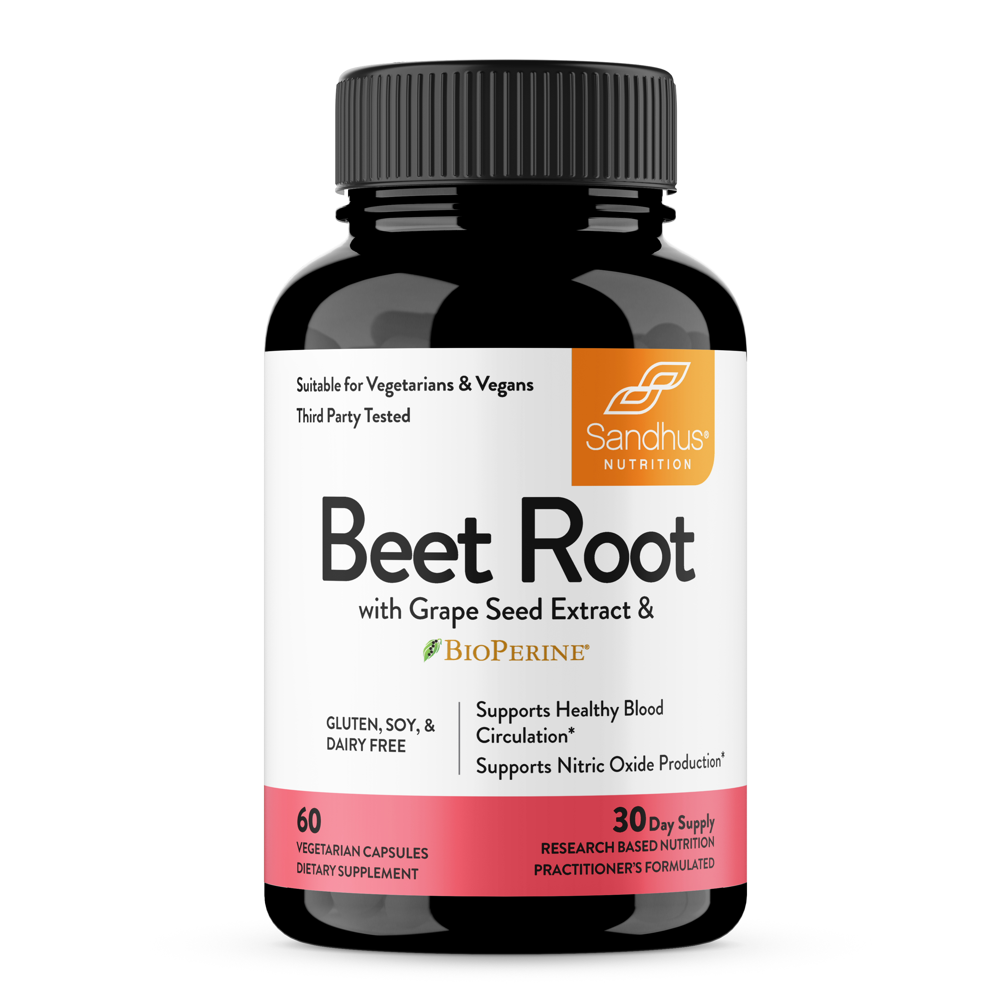 Beet Root with Grape Bioperine® Capsules 60 Ct