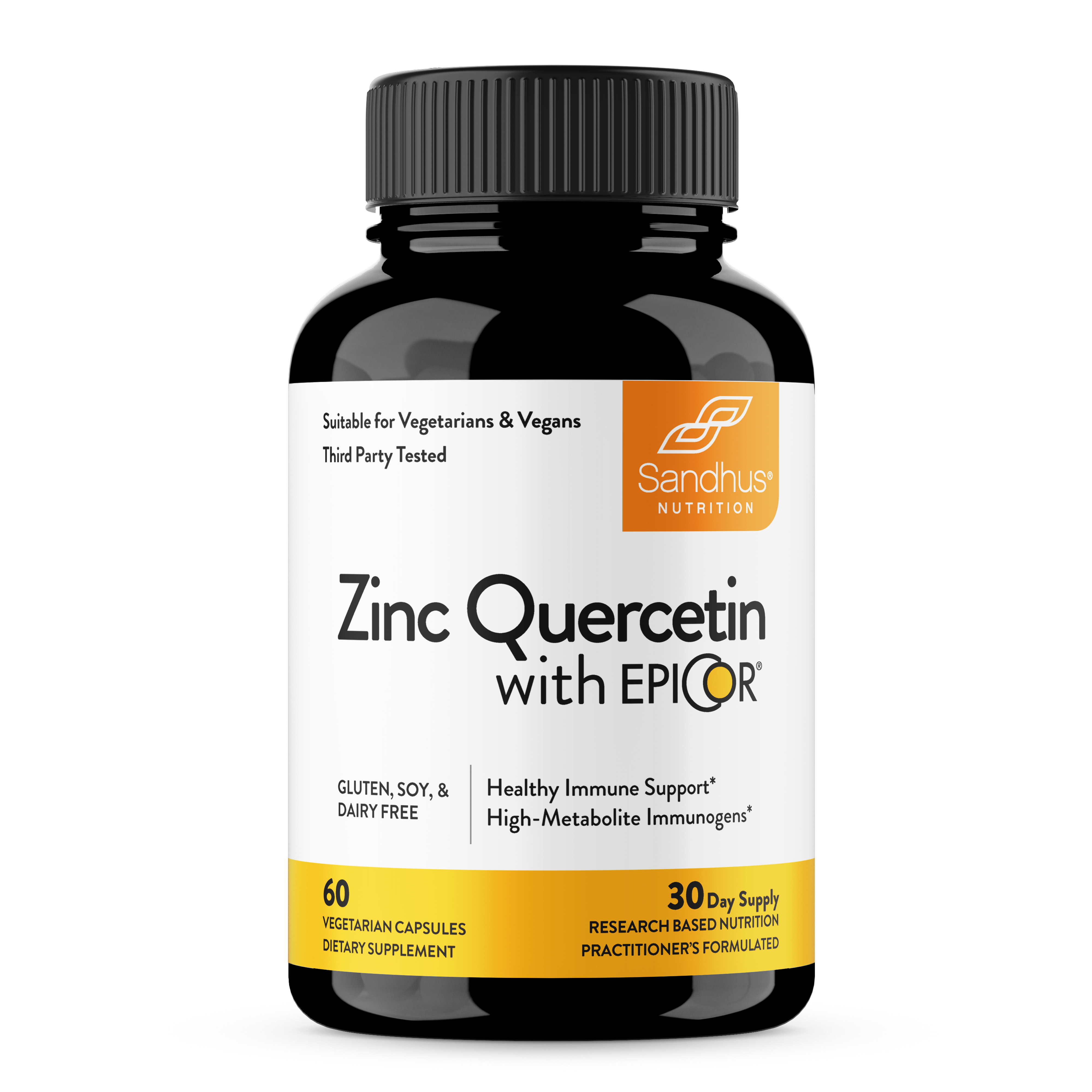 Zinc Quercetin with Epicor® Capsules 60 Ct