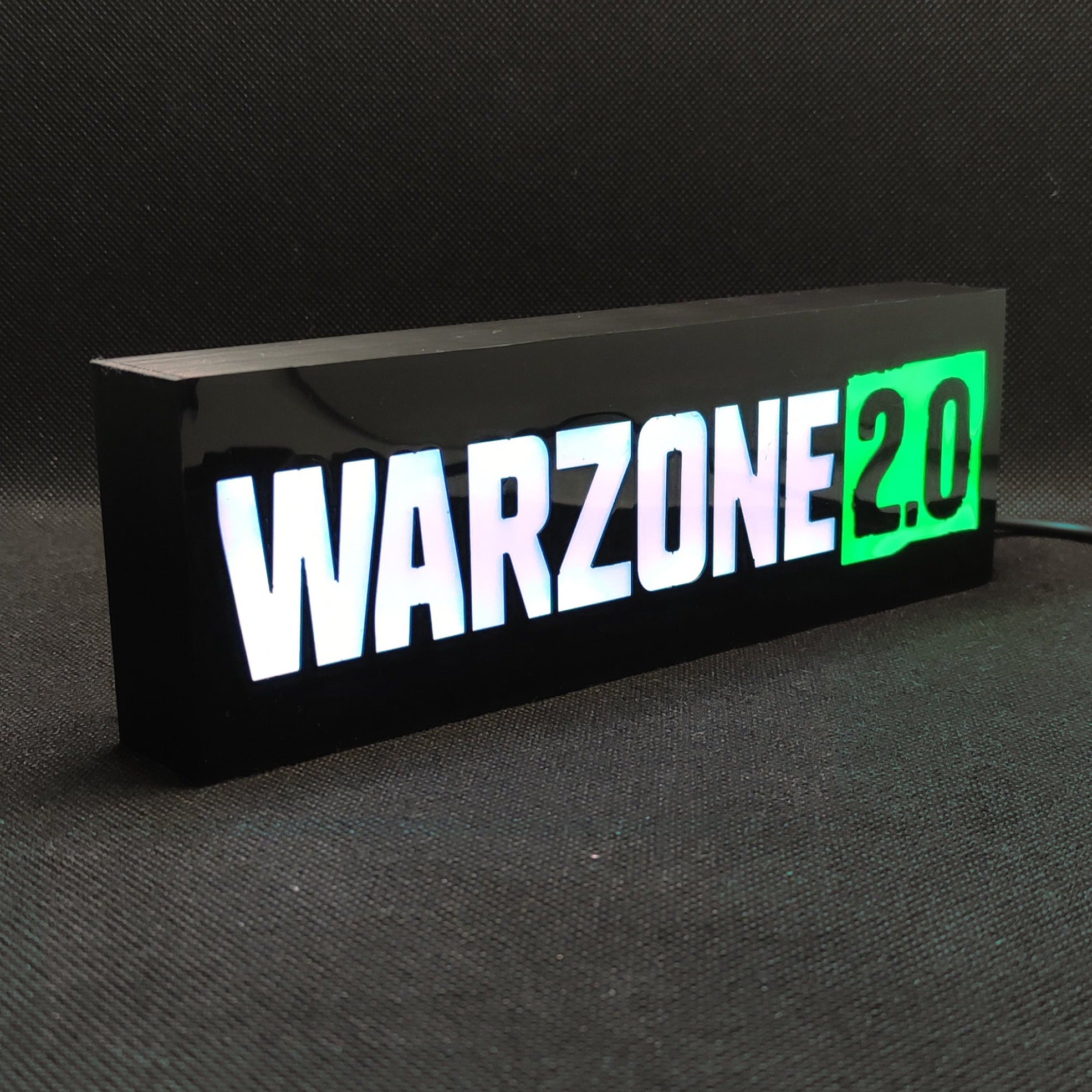 Call of Duty Warzone 2.0 Led Lightbox Sign