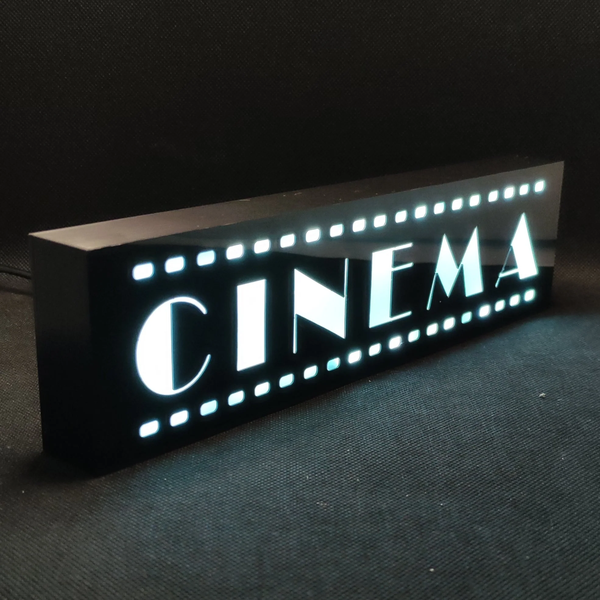 CINEMA Led Lightbox Sign