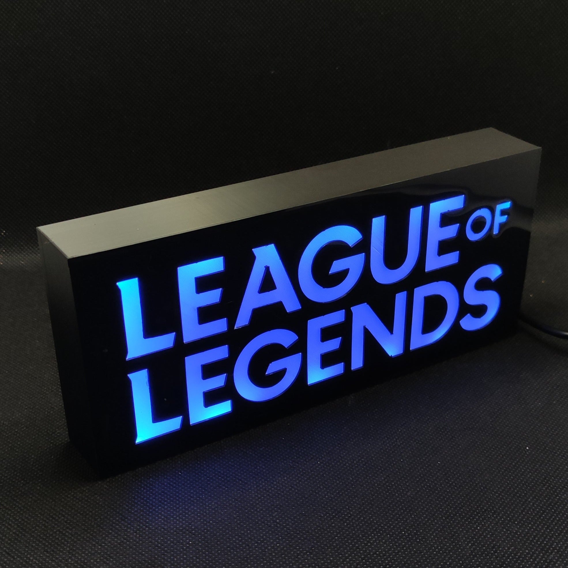 League of Legends Lightbox Sign