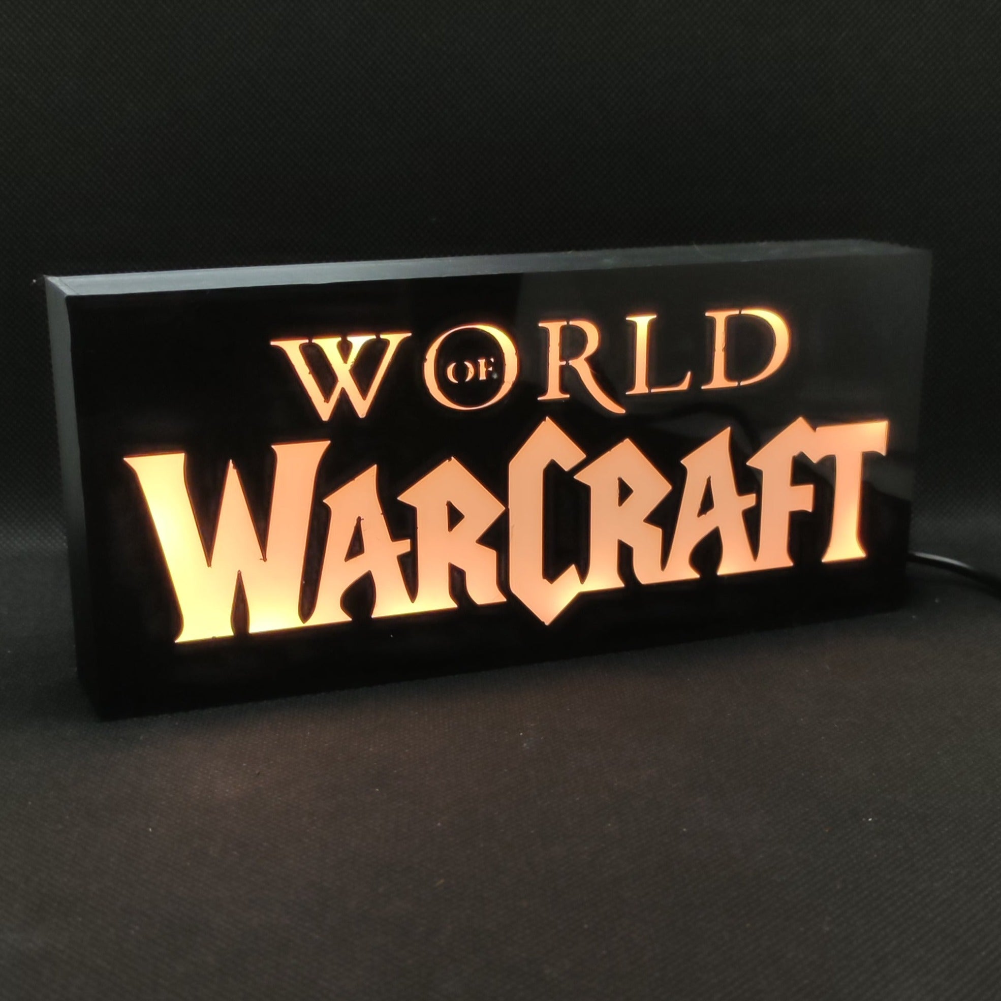 World of Warcraft Led Lightbox Sign