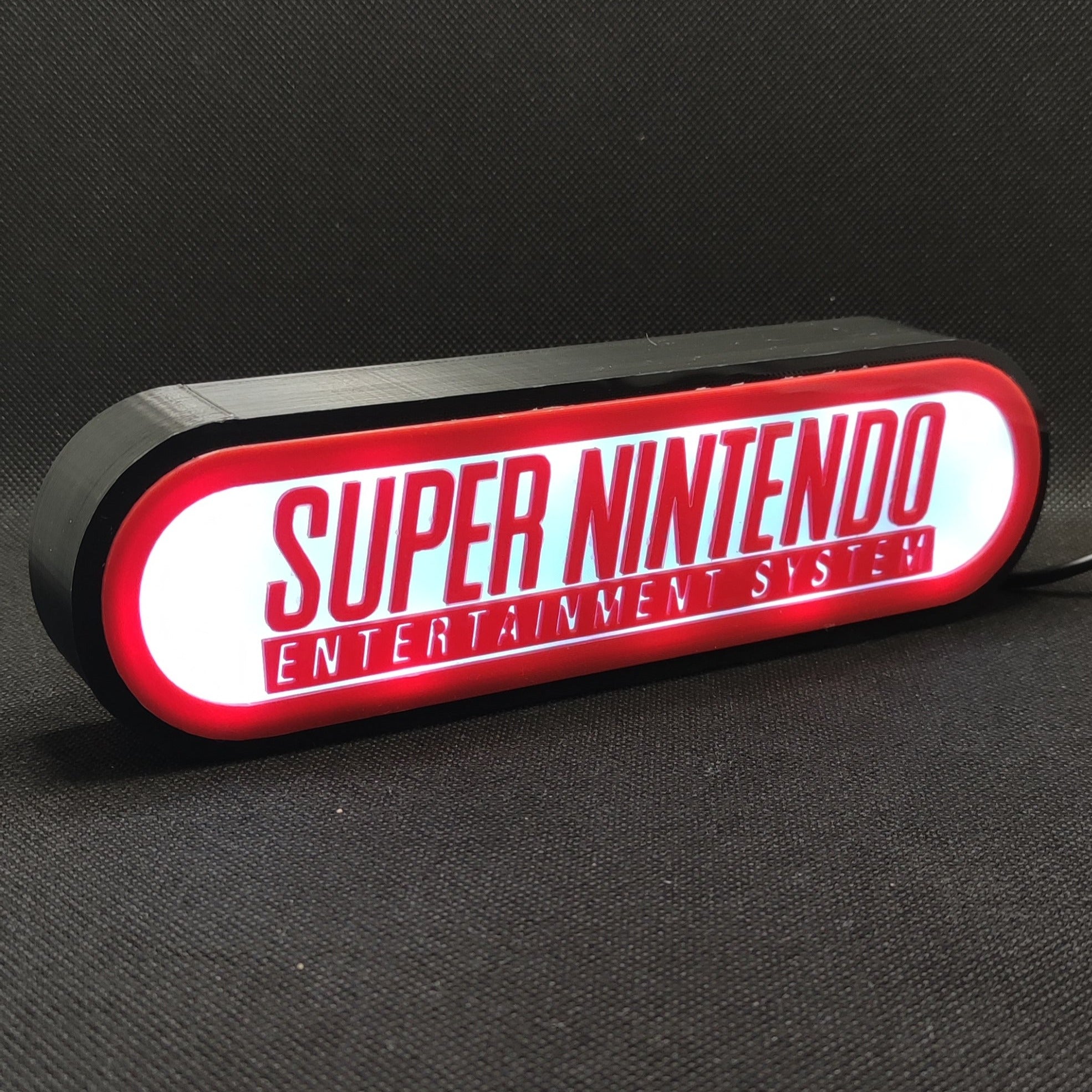 SUPER NINTENDO SNES LED Lightbox Sign