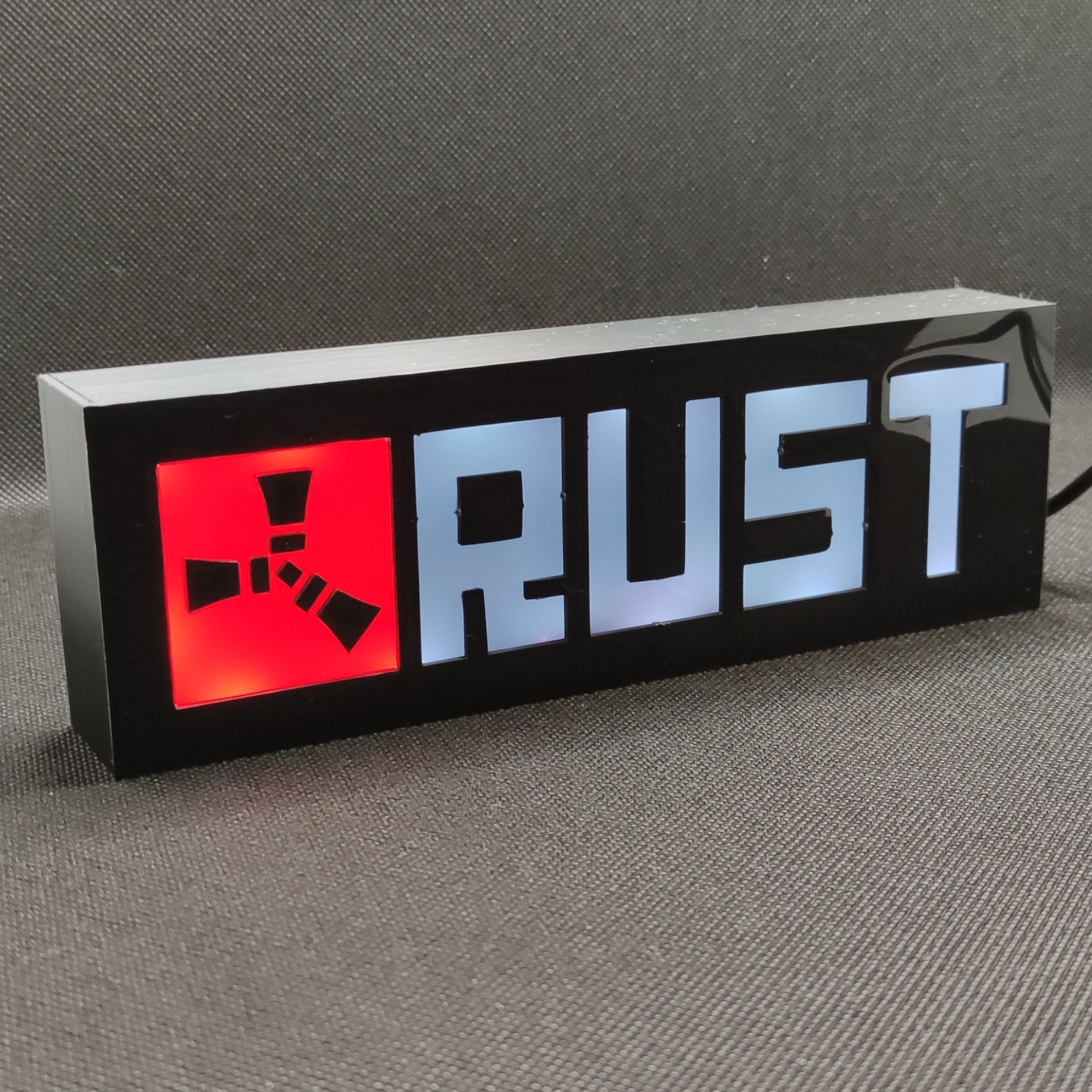 RUST LED Lightbox Sign