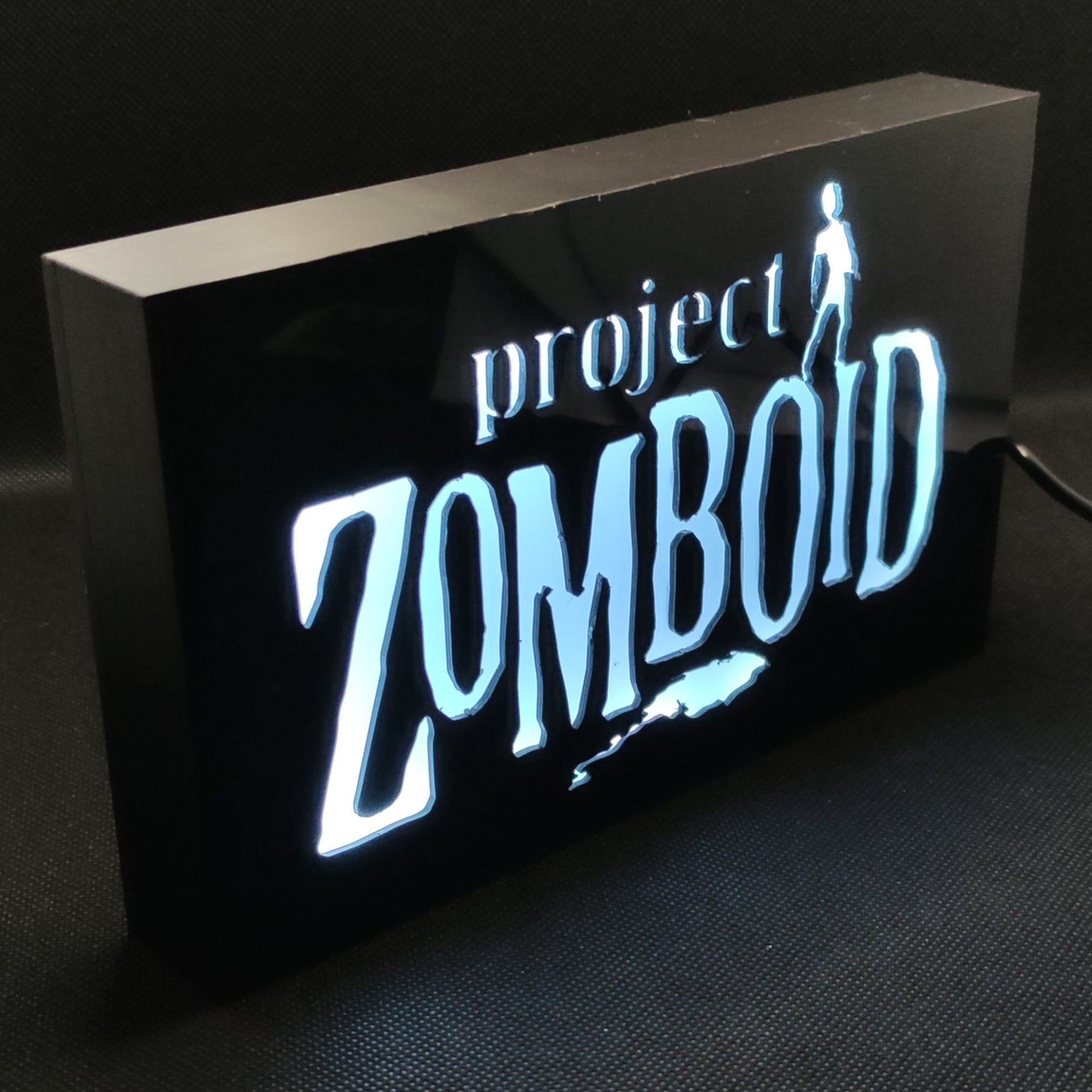 PROJECT ZOMBOID Led Lightbox Sign