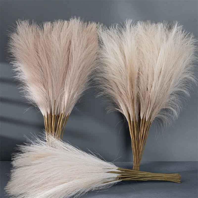 Fluffy Pampas Grass Flower Fake Plant Reed