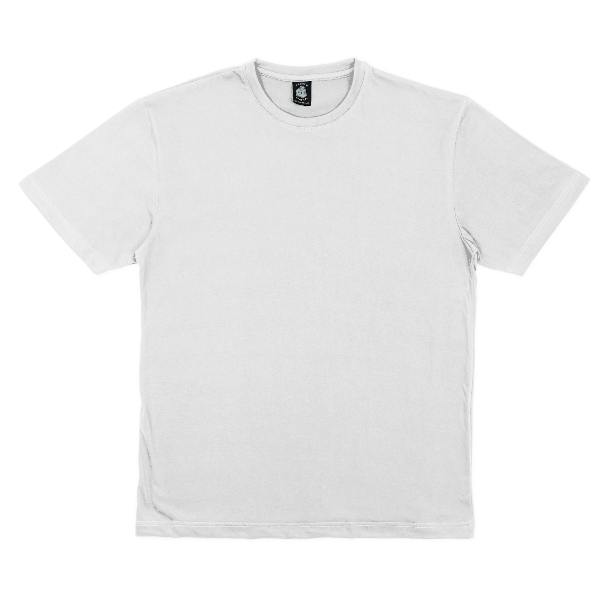 Cali Relaxed Fit Hemp Tee - White