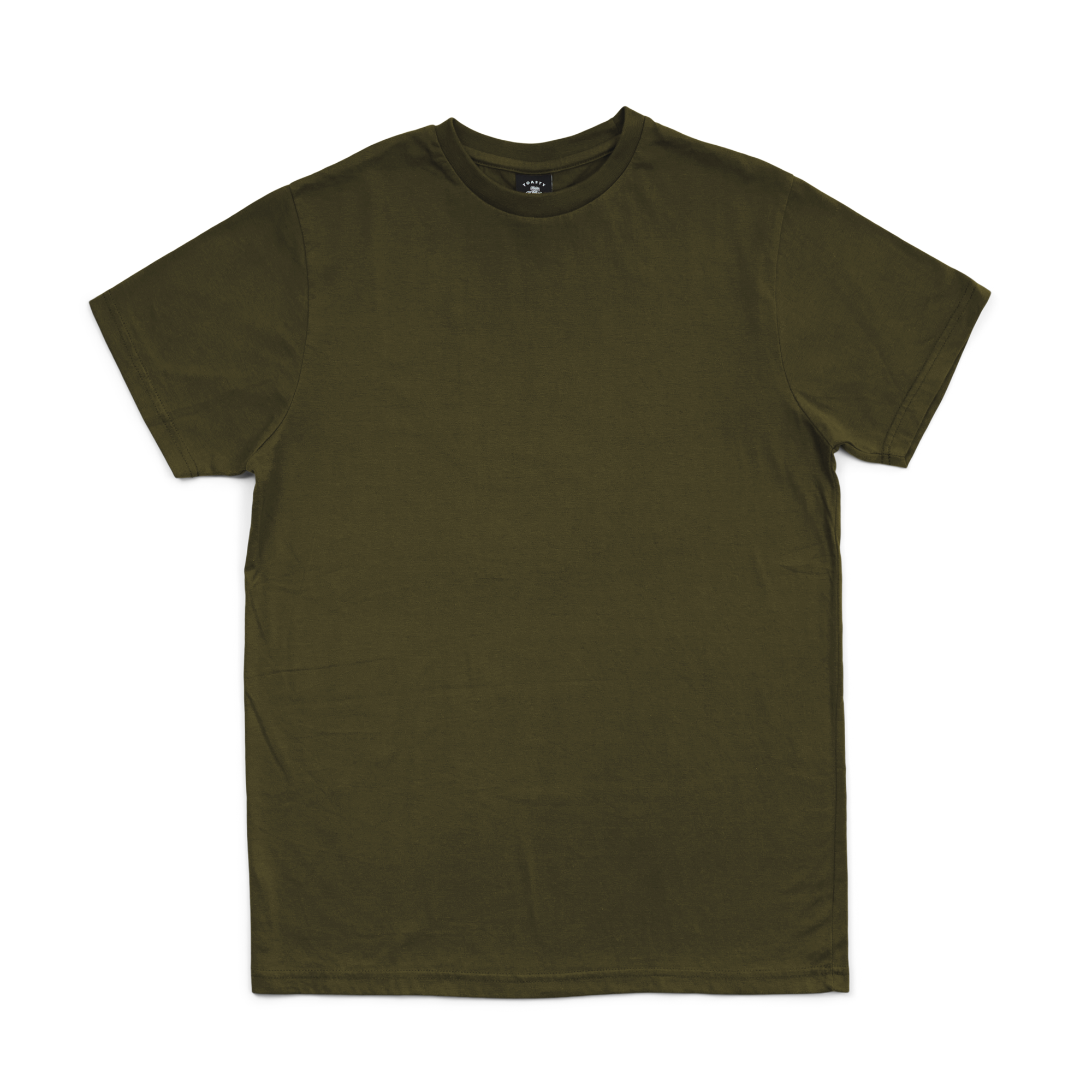 Trim Fit Hemp Tee - Dark Olive