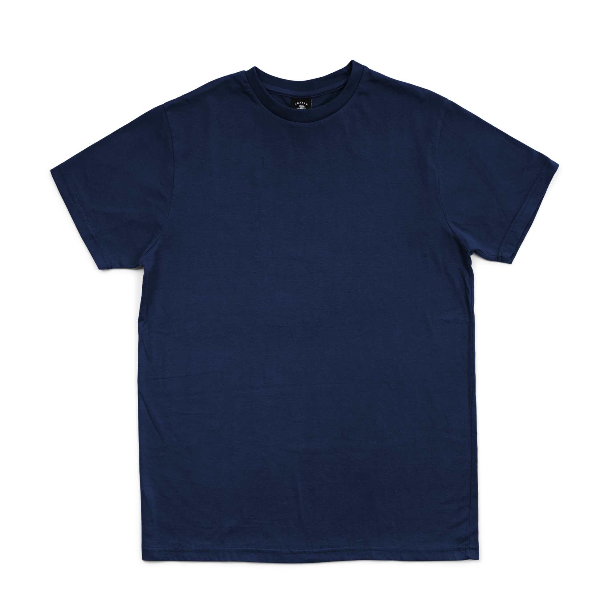 Trim Fit Hemp Tee - Navy Blue