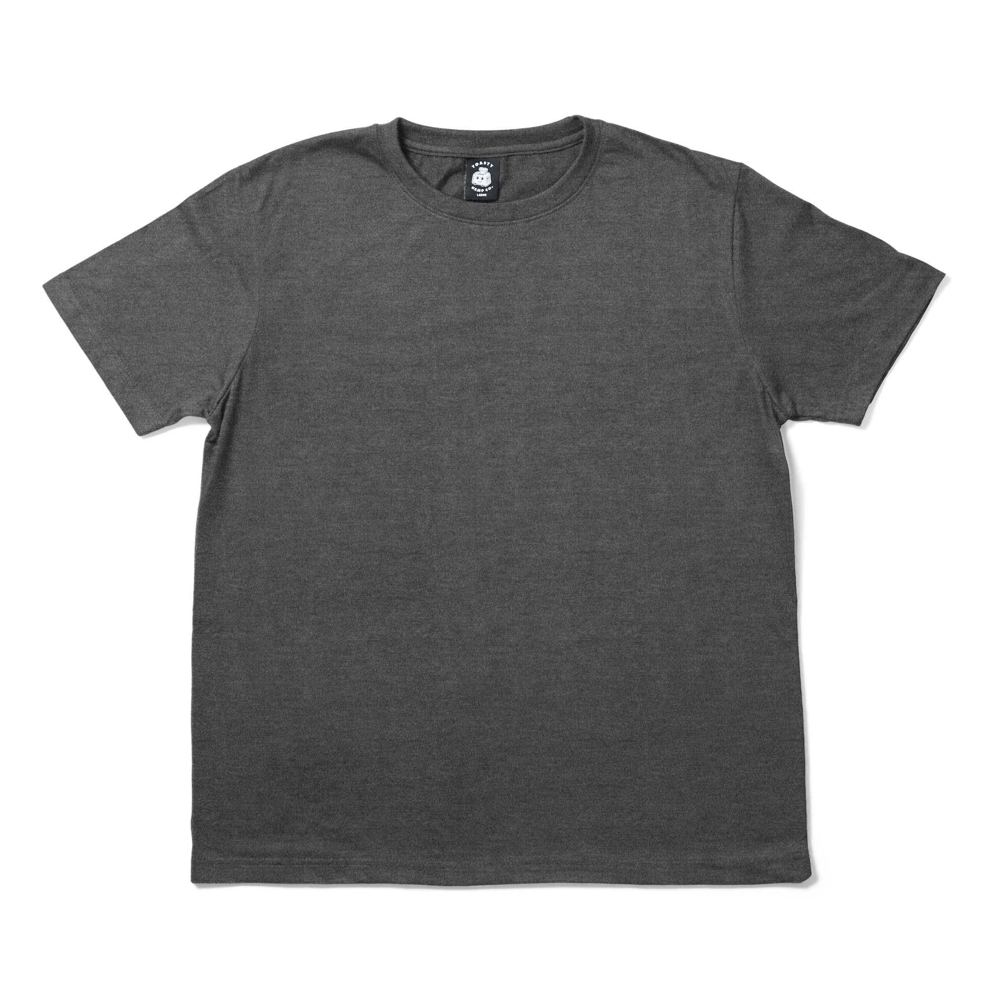 Sport Fit Hemp Tee - Charcoal Grey