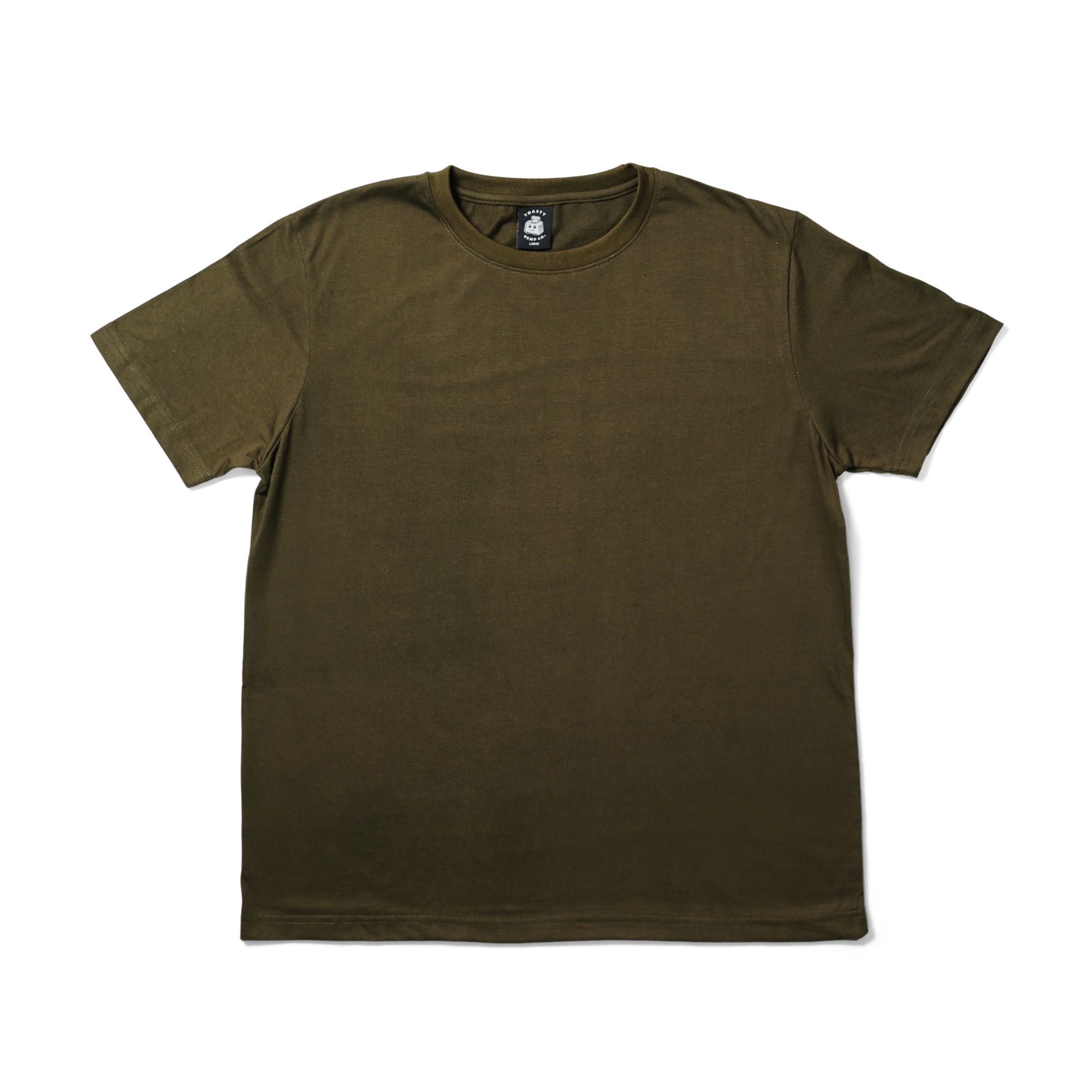 Sport Fit Hemp Tee - Dark Olive