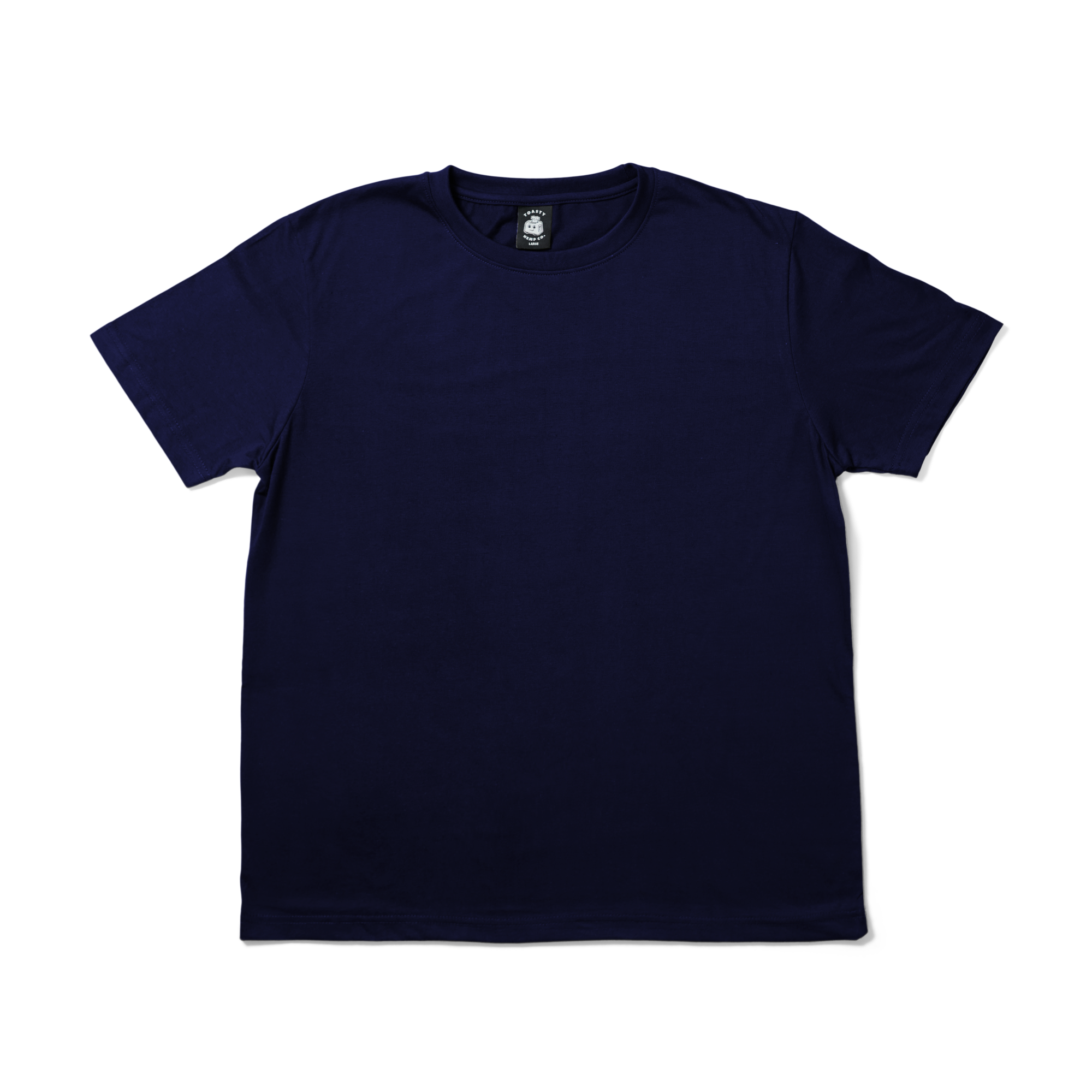 Sport Fit Hemp Tee - Navy Blue