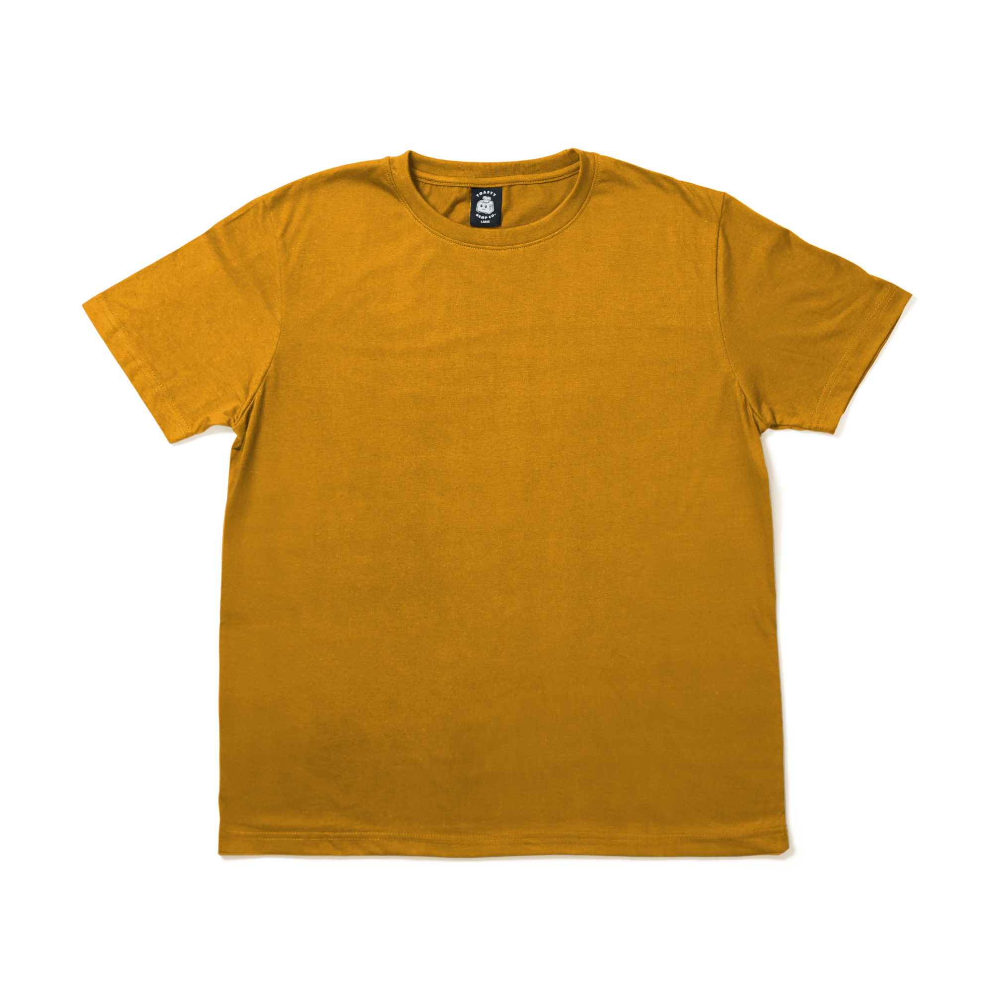 Sport Fit Hemp Tee - Yellow Gold