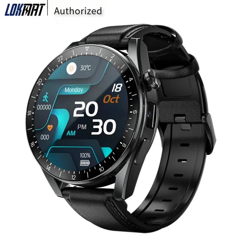 4G LTE CDMA LOKMAT APPLLP 9 Android Smartwatch 2GB 16GB 1.43-Inch Touchscreen Smart Watch Wifi. GPS Camera Fitness Tracker.