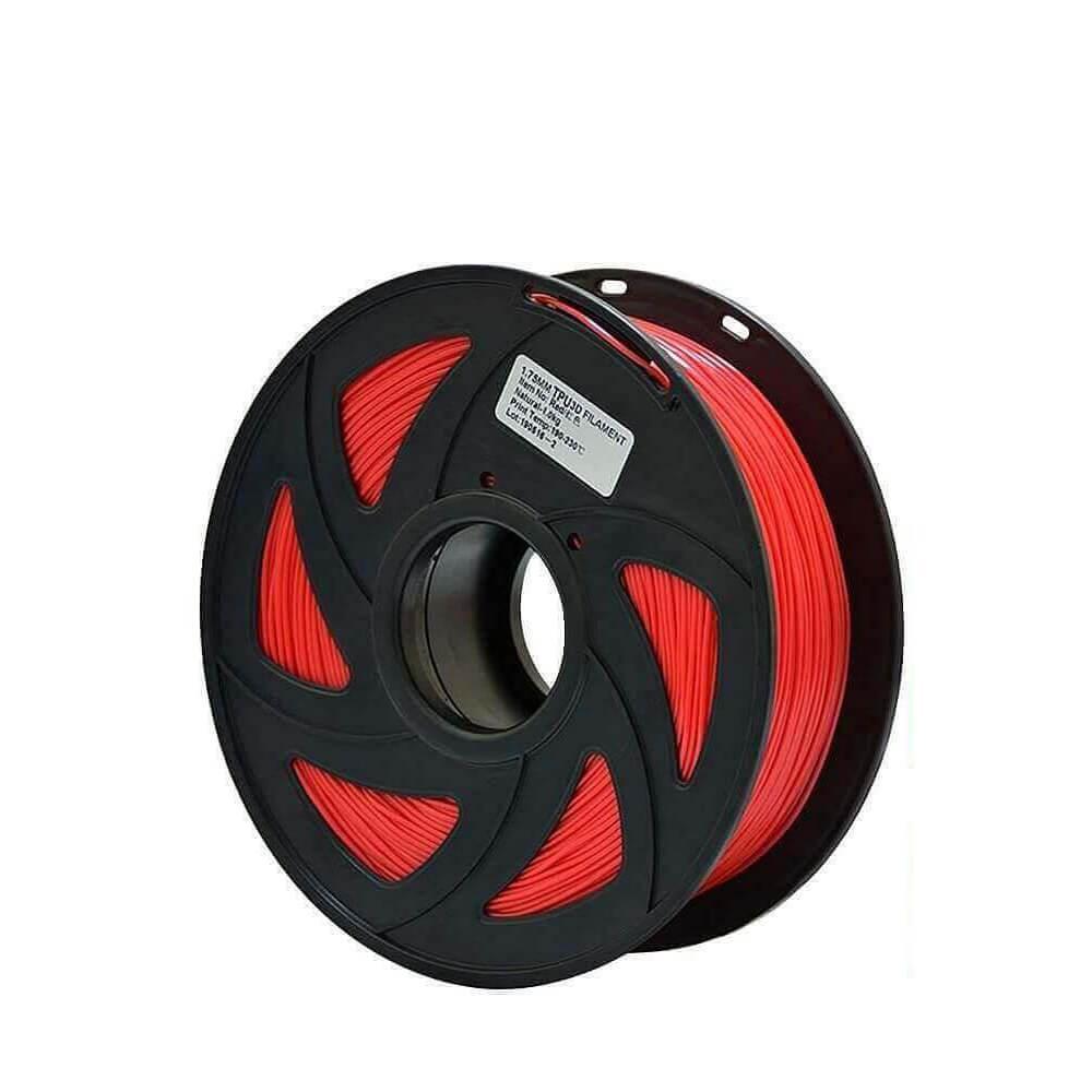 Tronxy 3D Printer 3D Flexible Red TPU Filament 1.75 mm 2.2 LBS (1KG)