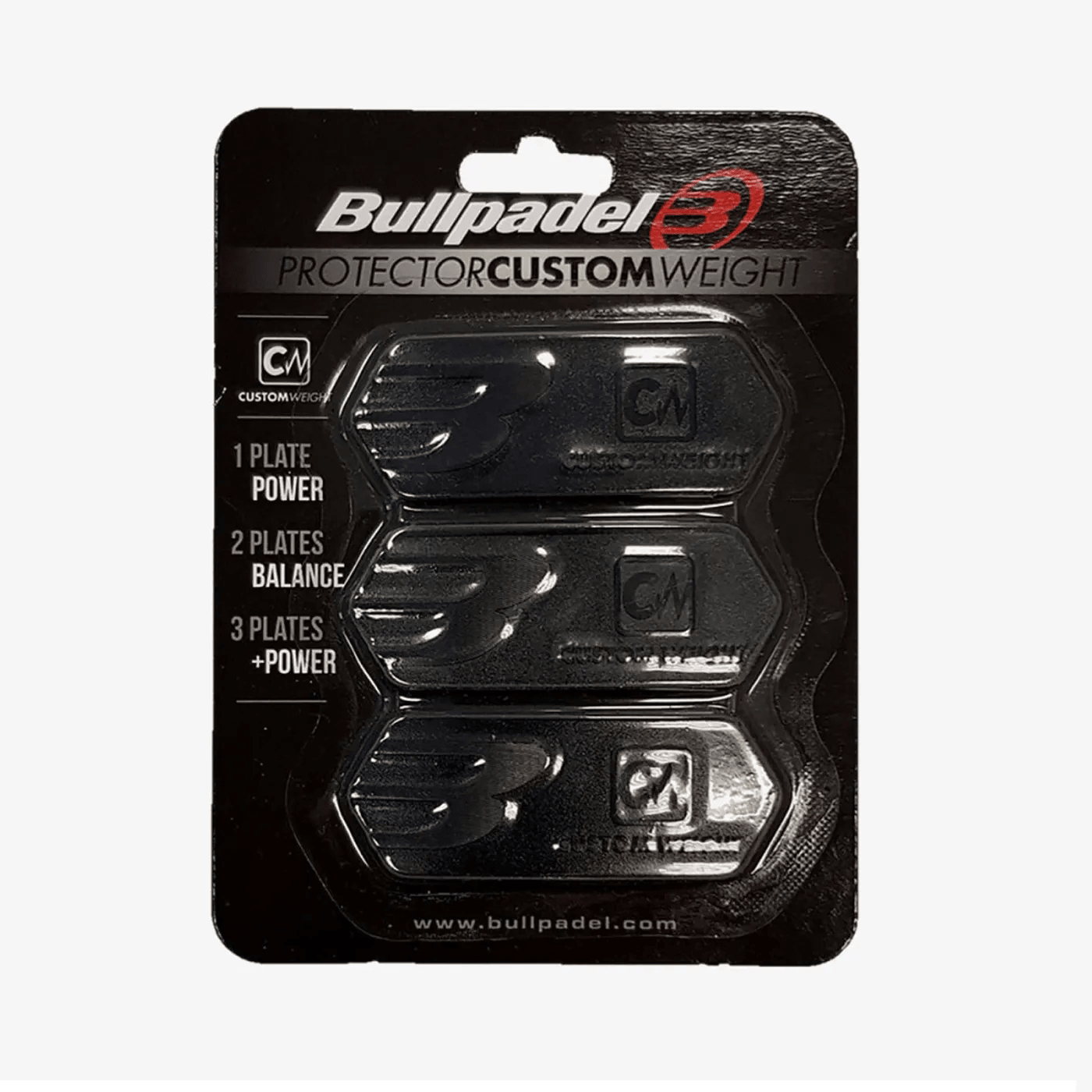 Bullpadel Protector Custom Weight black