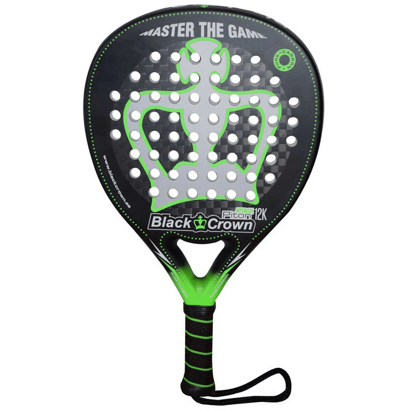 Black Crown Piton Attack 12K Padel Racket 2022