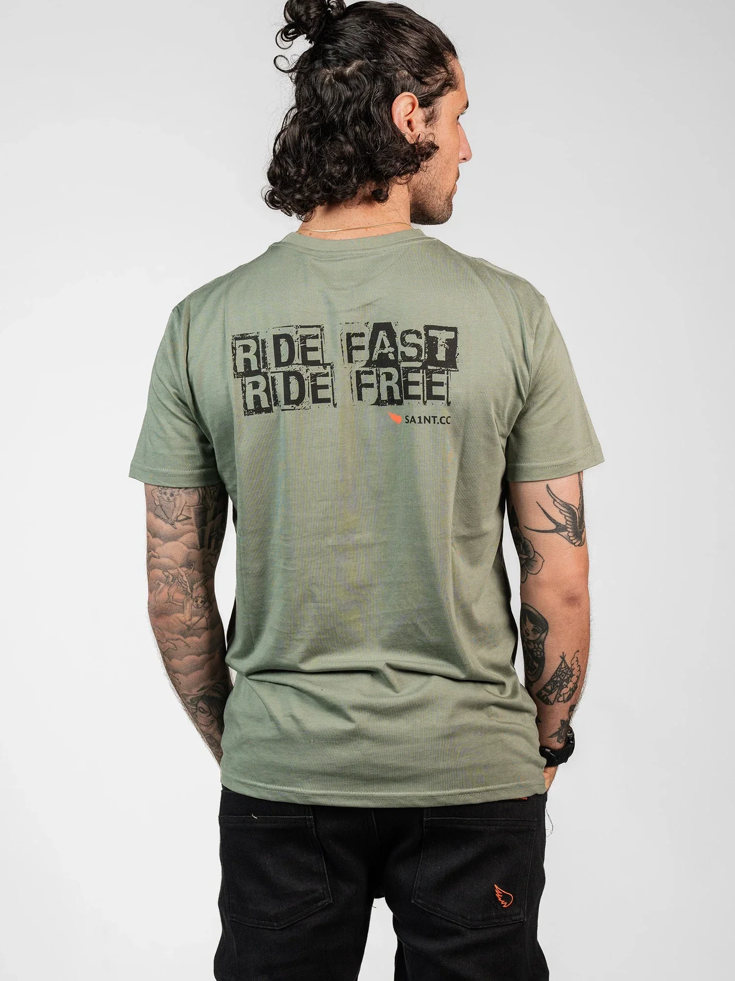 SA1NT Green RFRF Tee