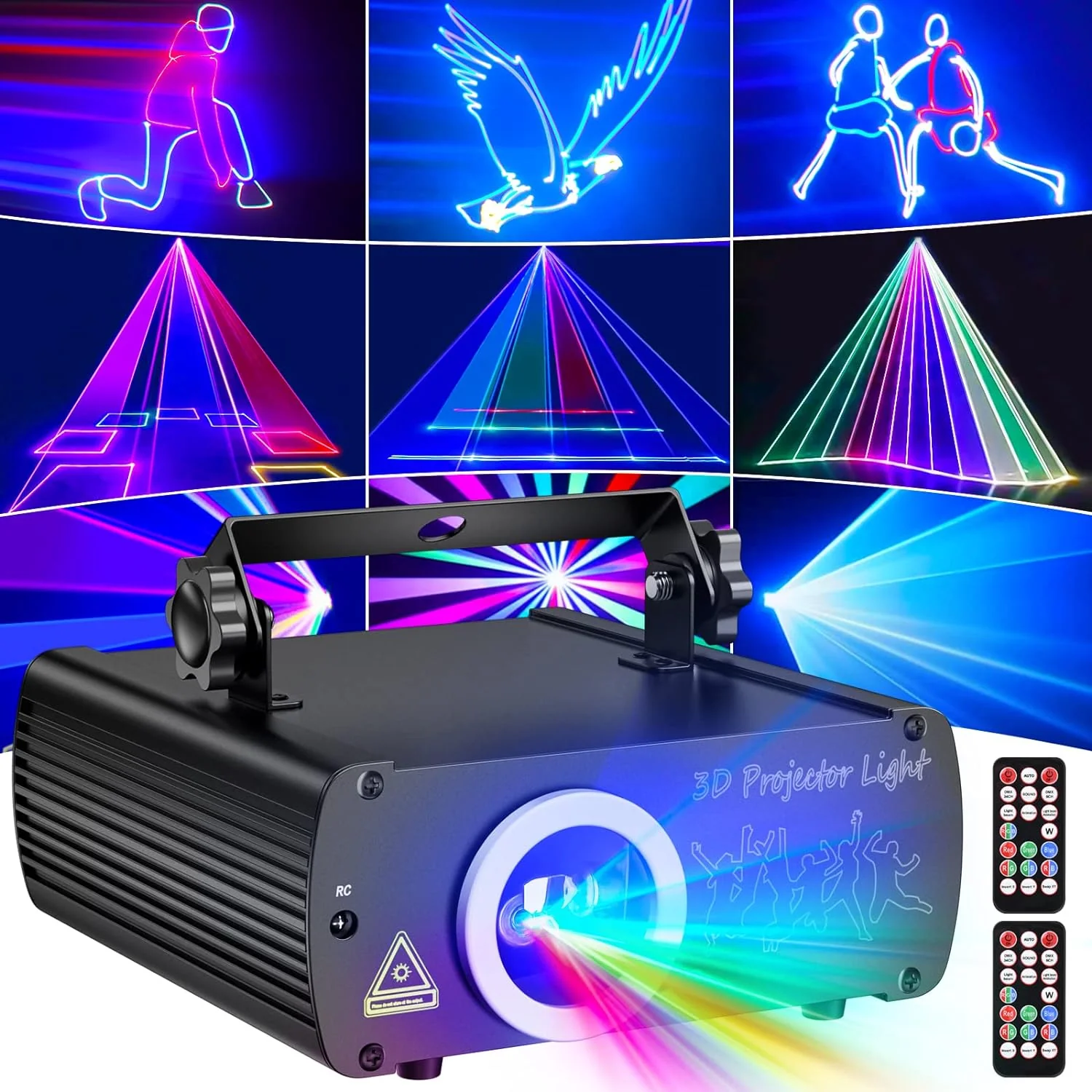 Ehaho L2600 3D DJ Discolicht Partylicht