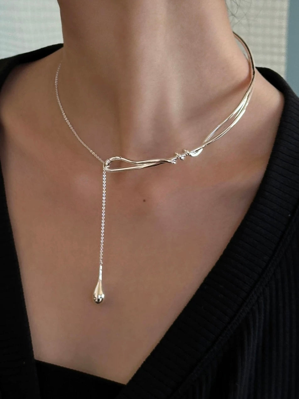 Drop-Elegant Minimalist Necklace